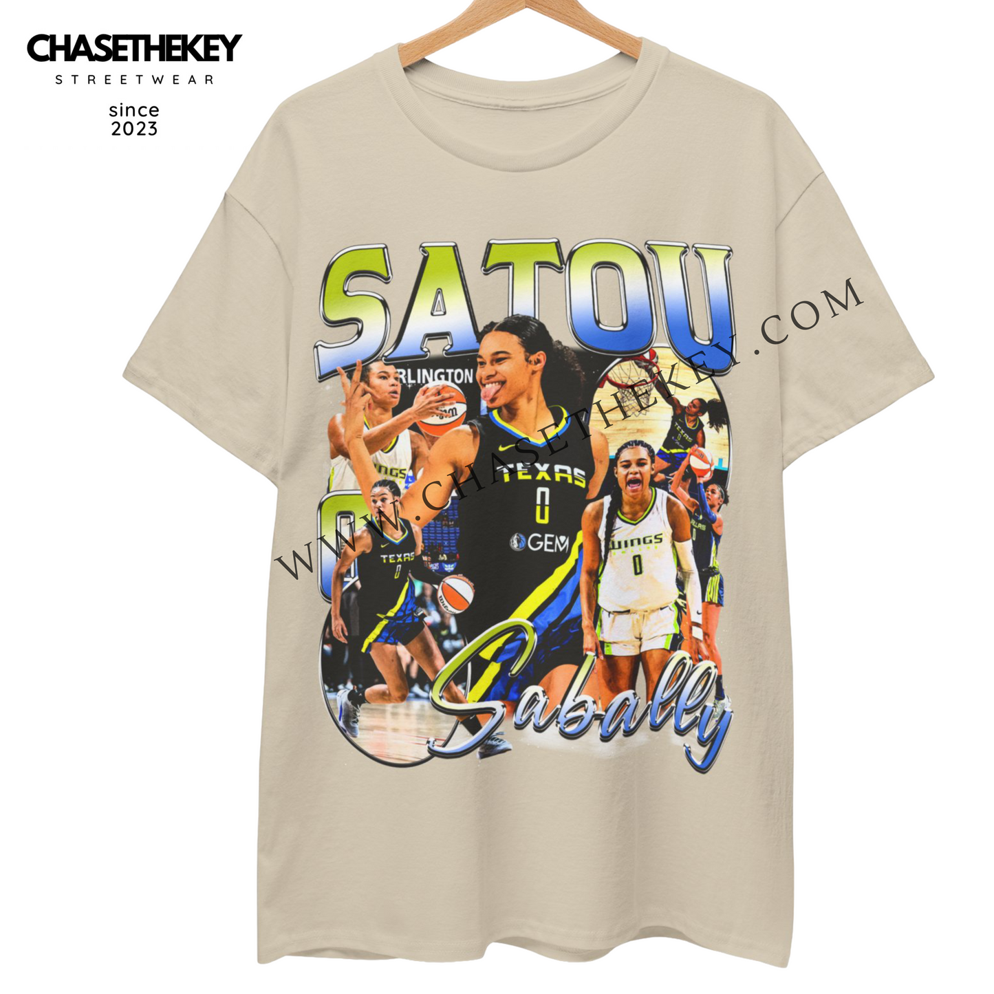 Satou Sabally Dallas Wings t-shirt for WNBA fans