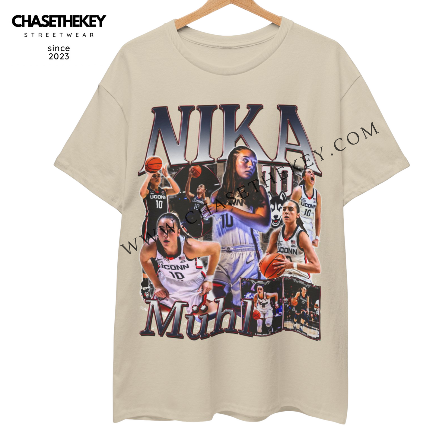 UConn Huskies Nika Mühl graphic tee