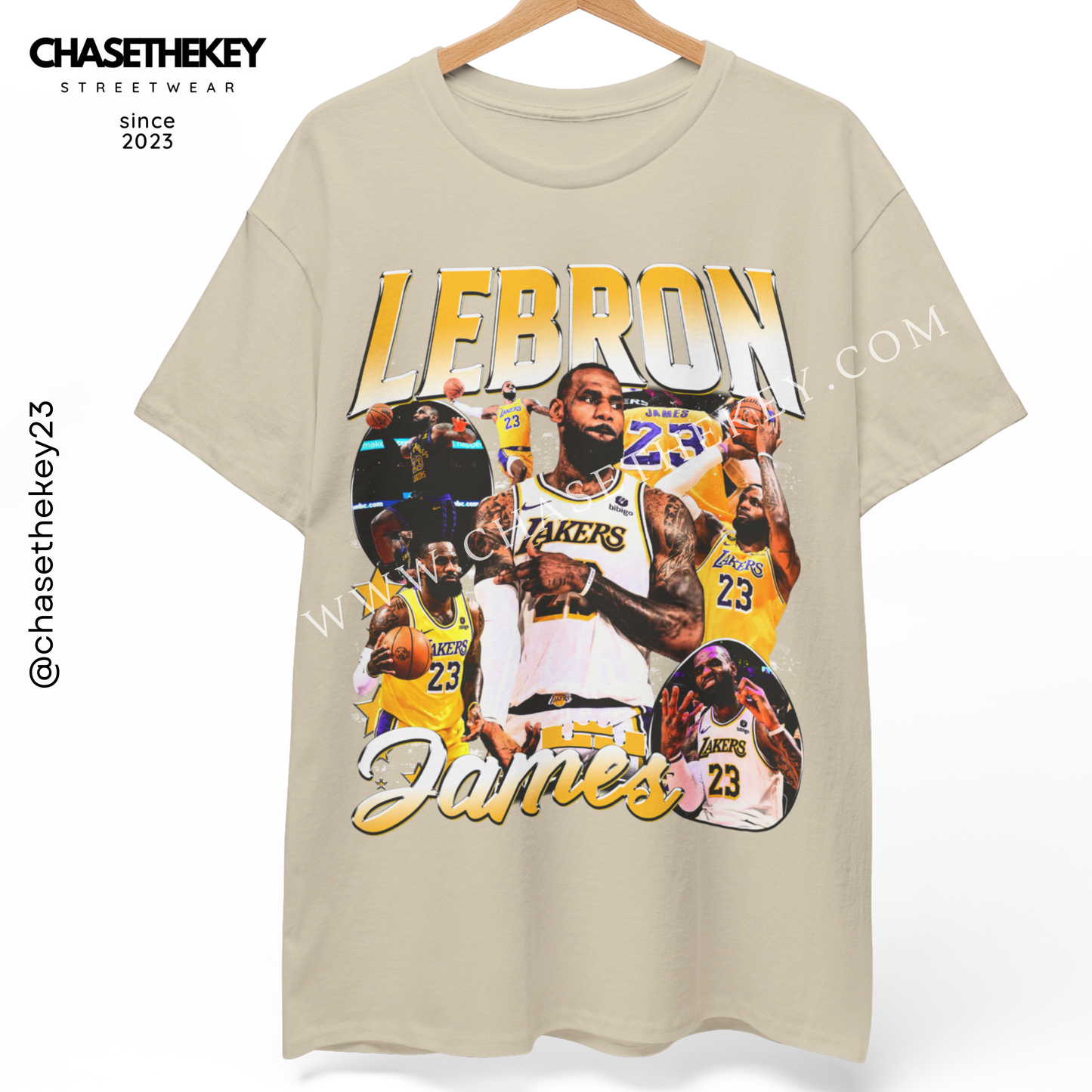 LeBron James Los Angeles Lakers t-shirt for NBA fans