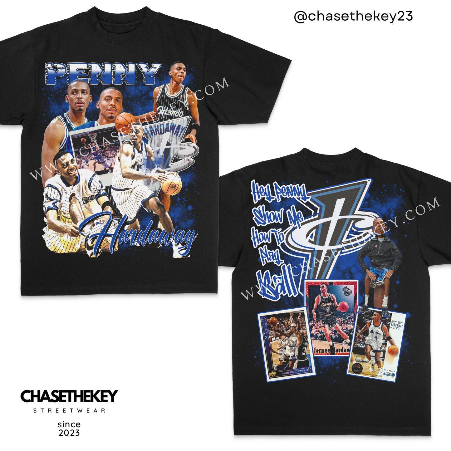 Vintage-style Penny Hardaway NBA shirt