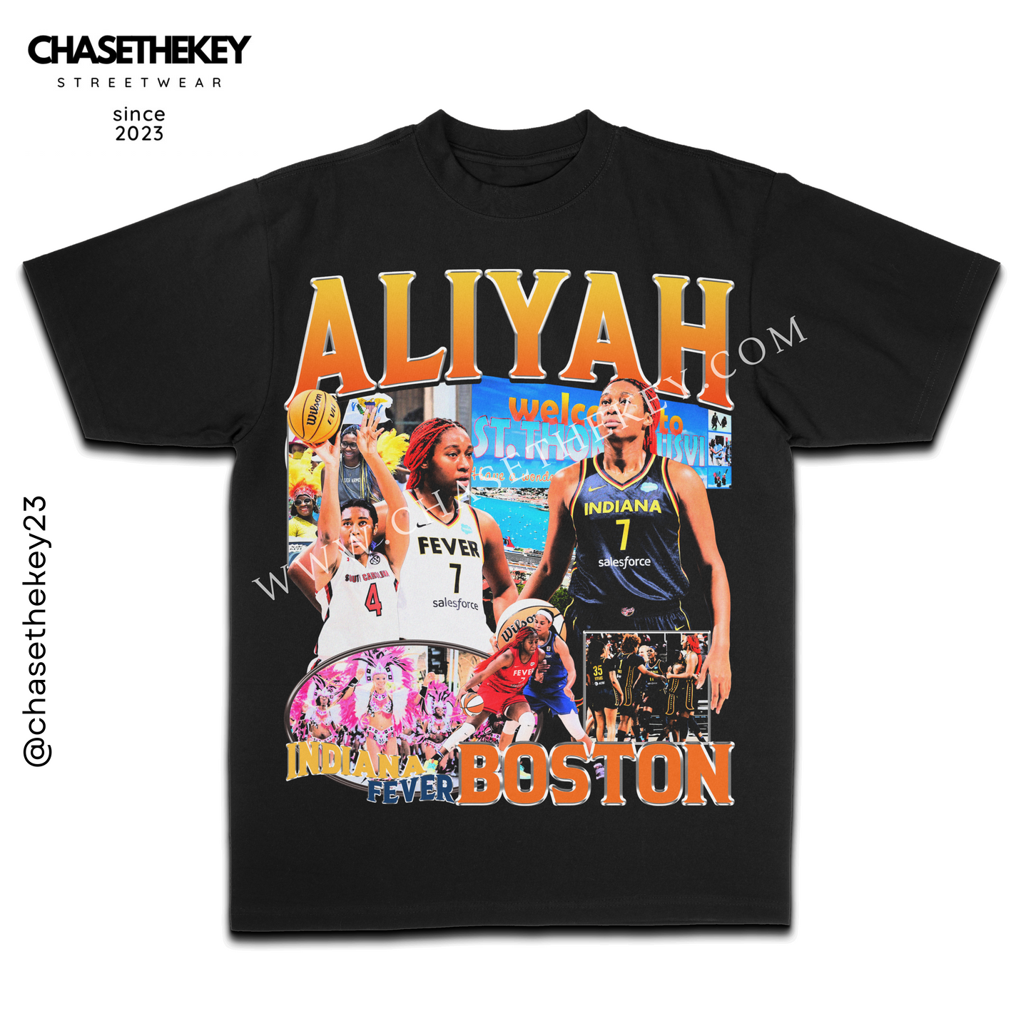 Aliyah Boston Indiana Fever T-shirt for WNBA fans