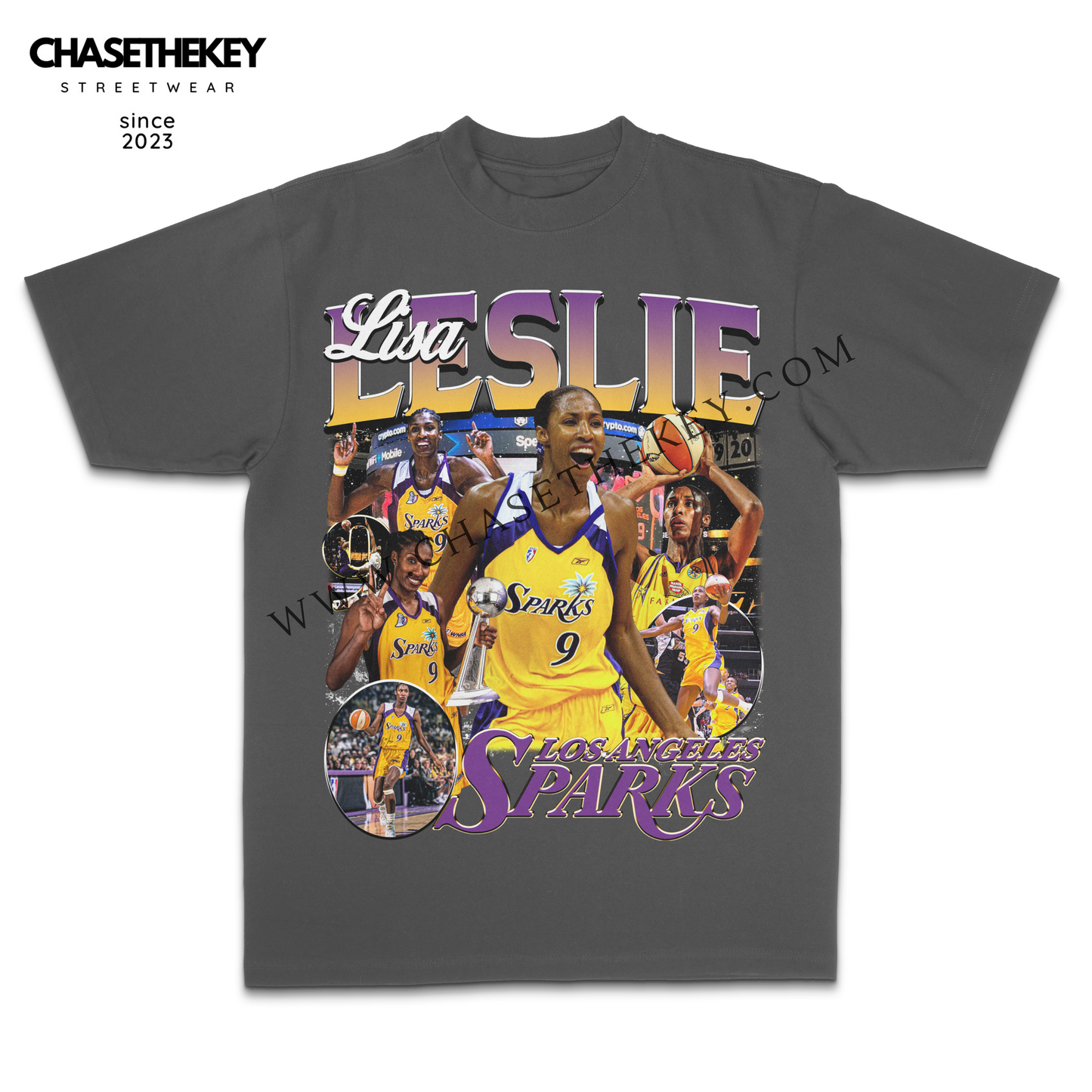Lisa Leslie Los Angeles Sparks T-shirt for WNBA fans