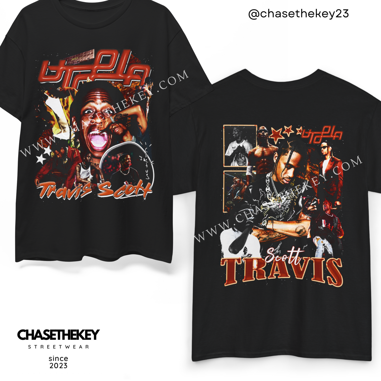 Stylish Travis Scott Utopia graphic tee