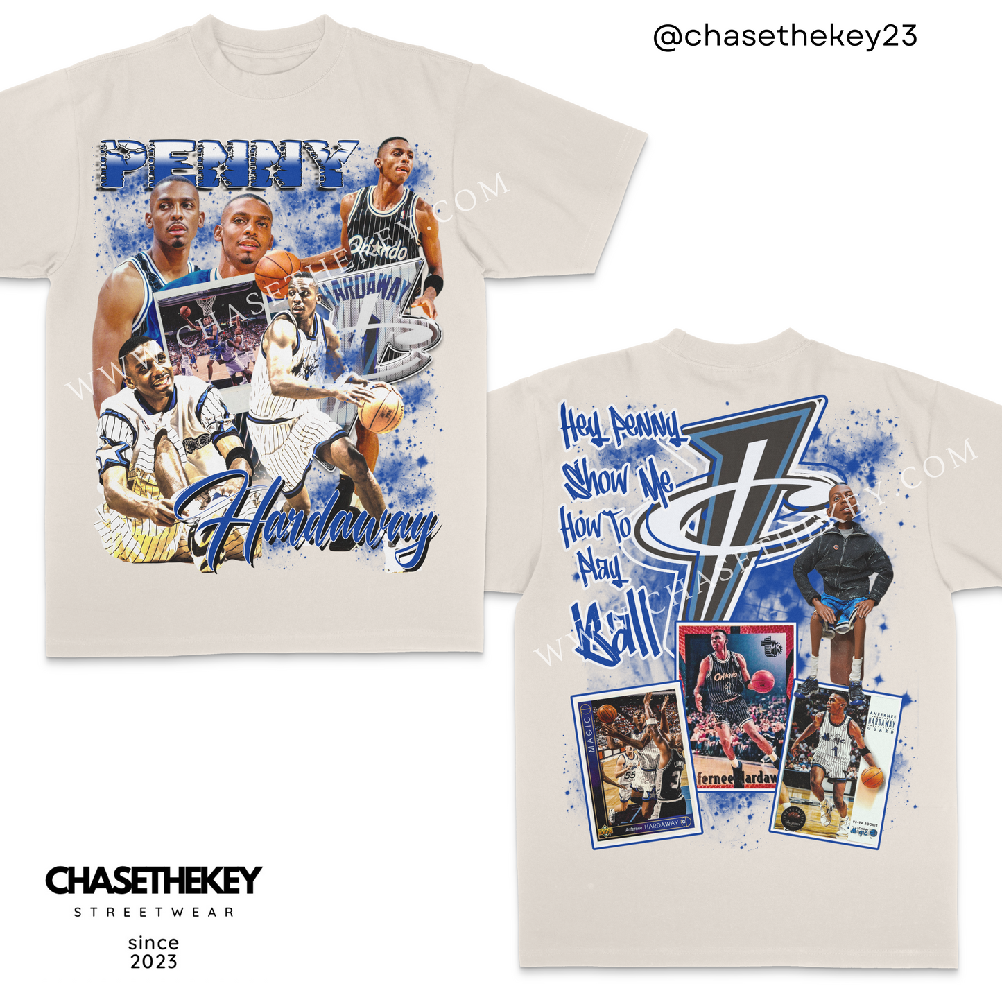 Vintage-style Penny Hardaway NBA shirt