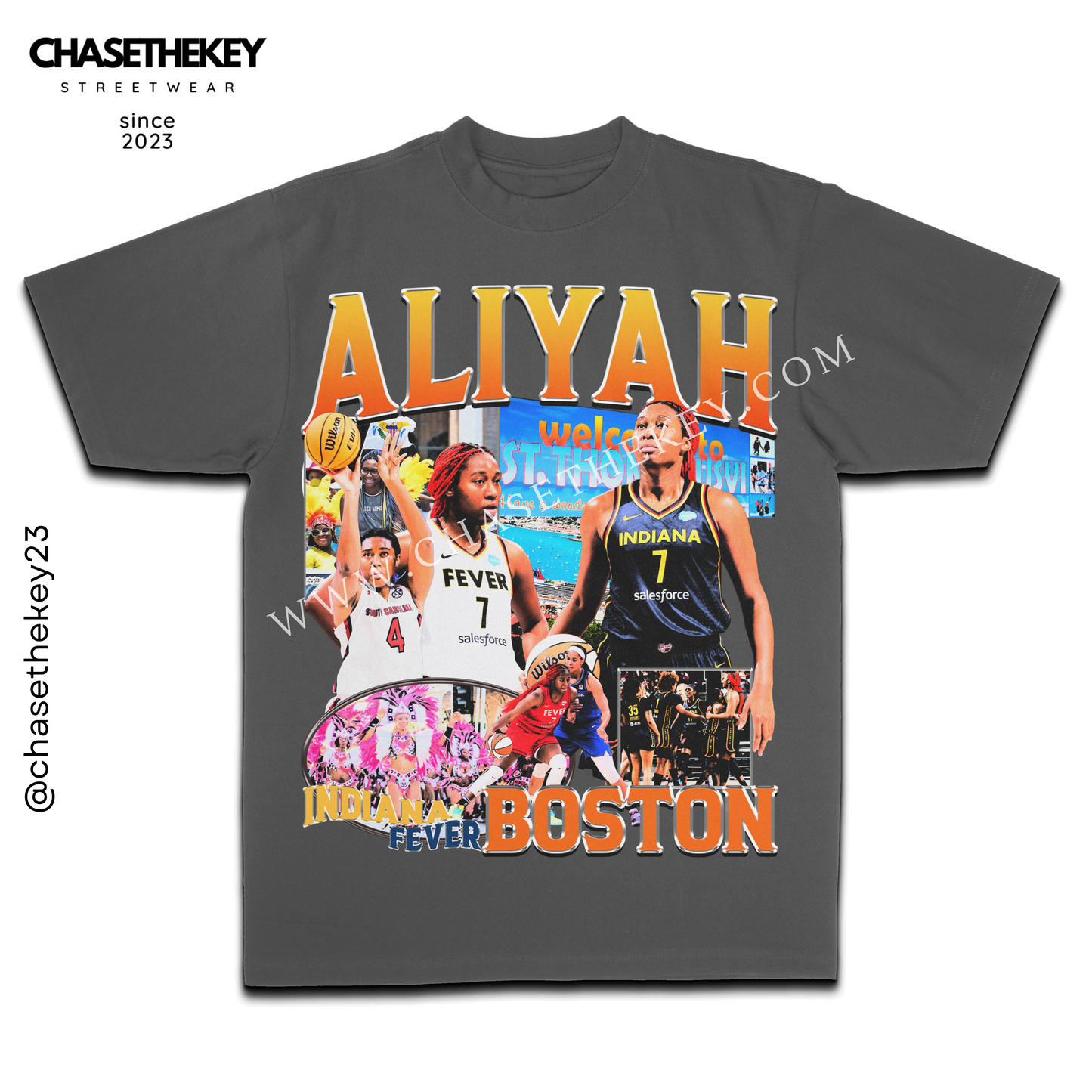 Aliyah Boston Indiana Fever T-shirt for WNBA fans
