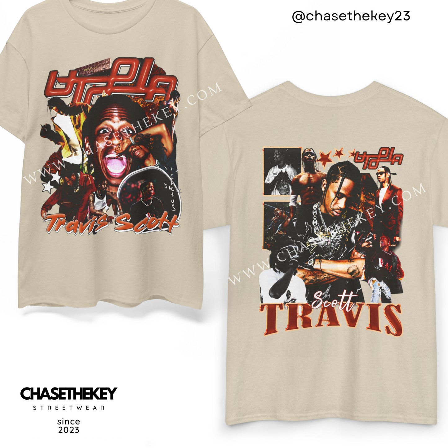 Stylish Travis Scott Utopia graphic tee