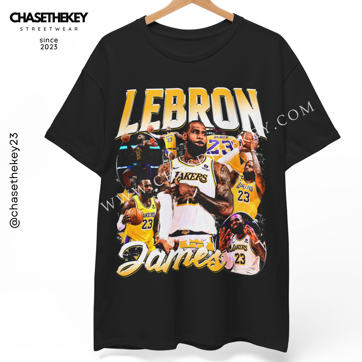 LeBron James Los Angeles Lakers t-shirt for NBA fans