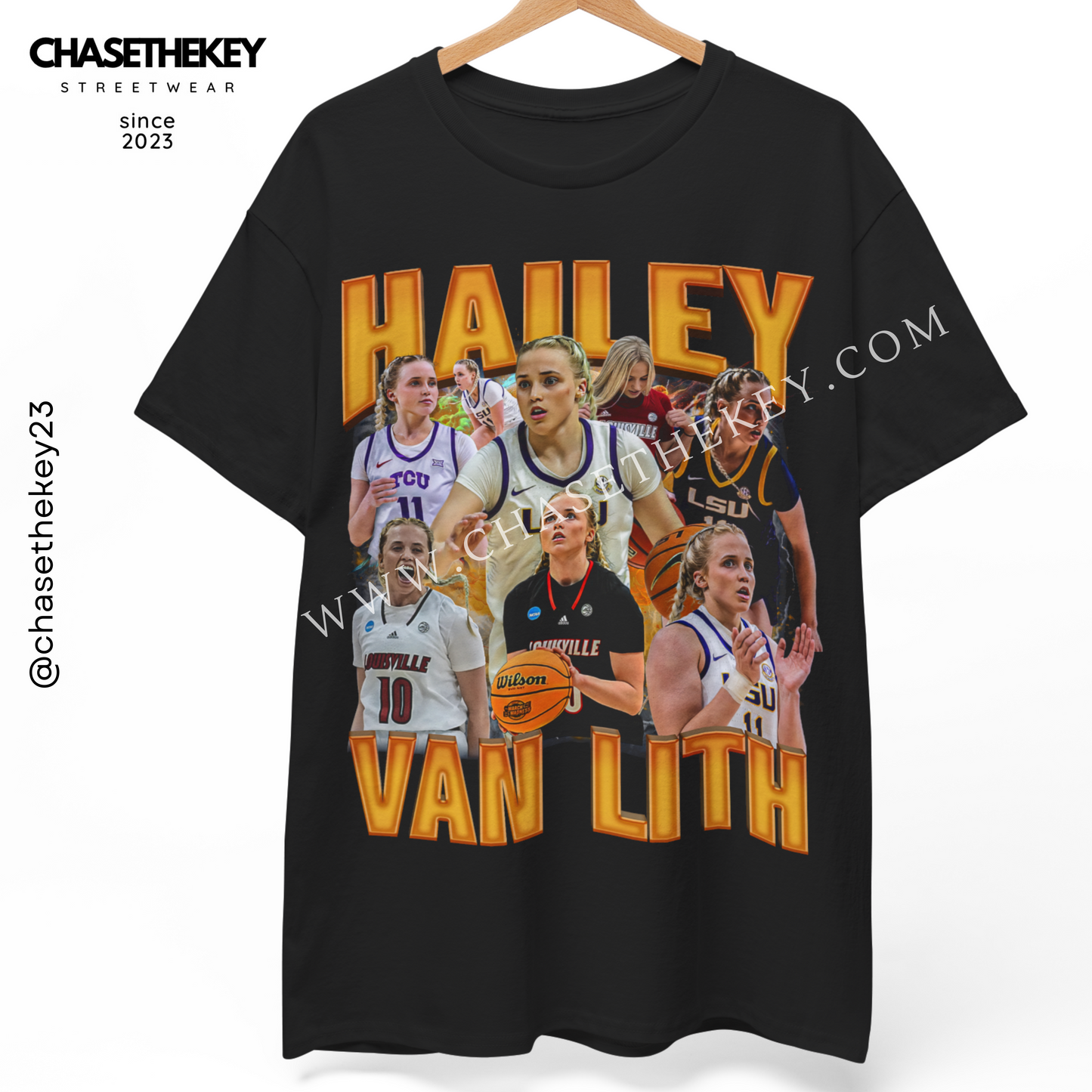 Tribute t-shirt for Hailey Van Lith college basketball fans