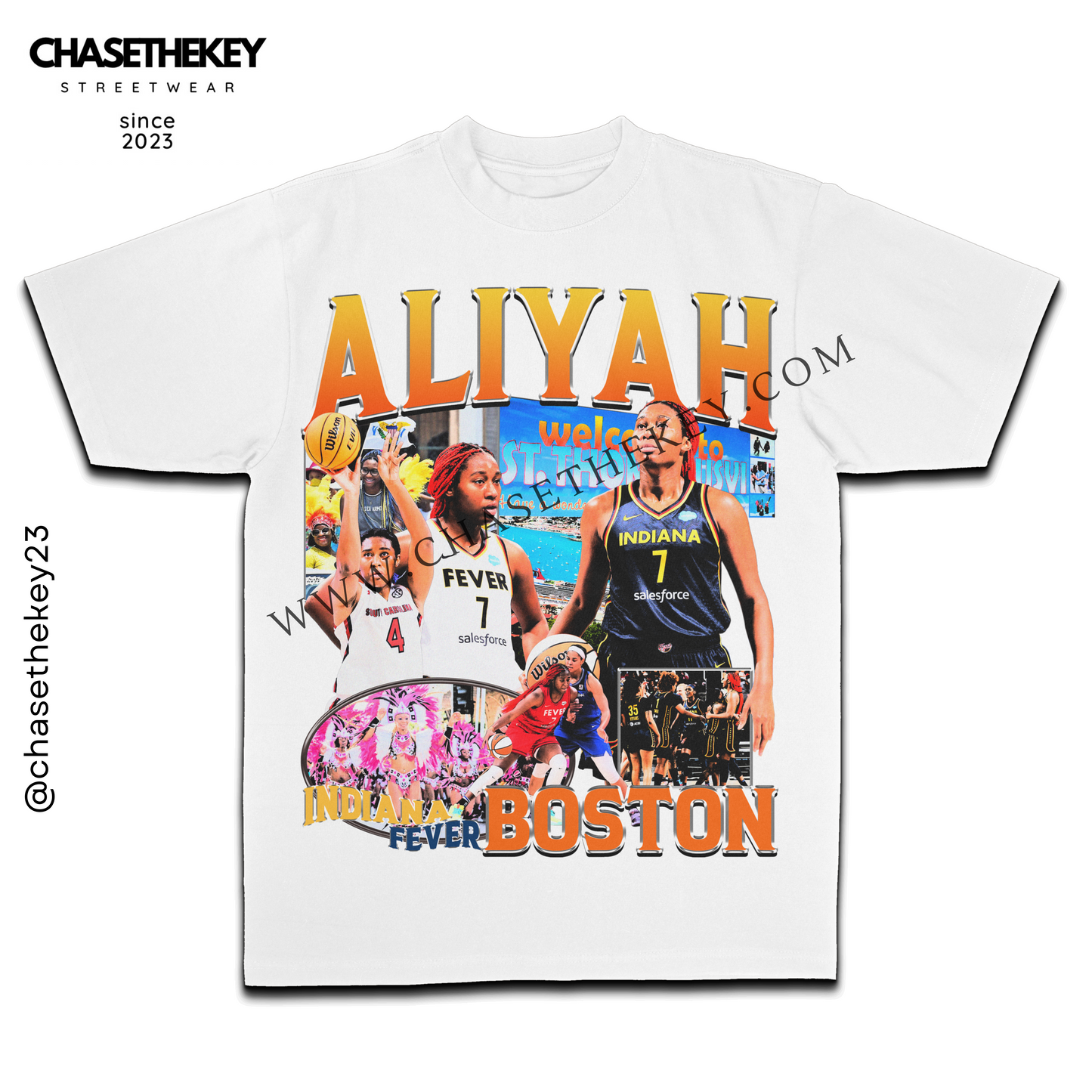 Aliyah Boston Indiana Fever T-shirt for WNBA fans