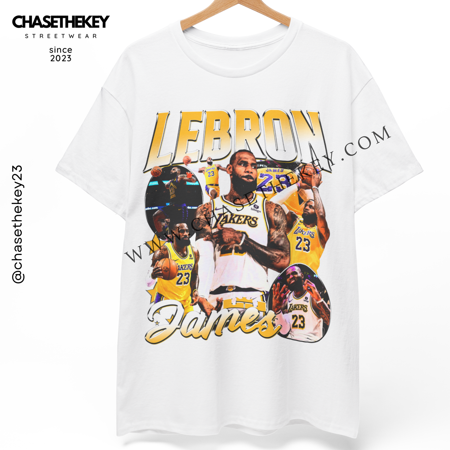 LeBron James Los Angeles Lakers t-shirt for NBA fans
