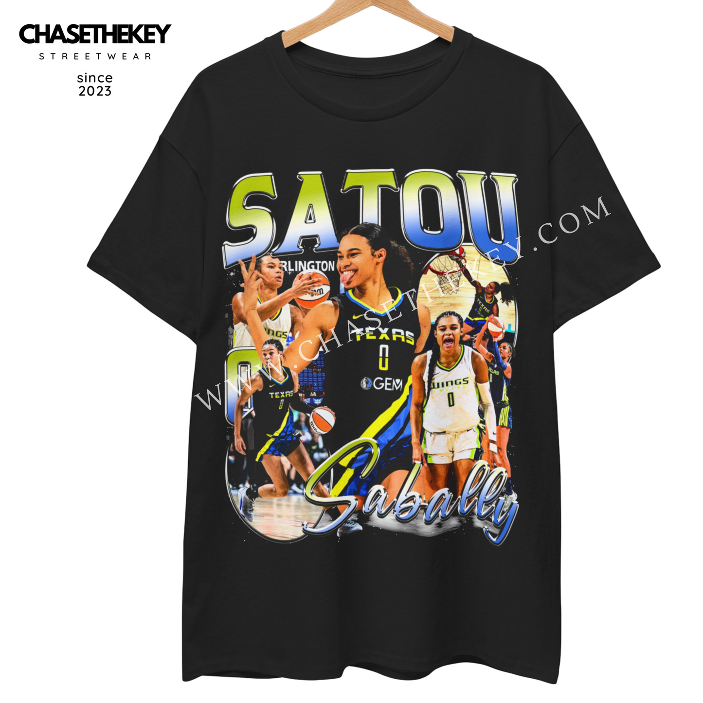 Satou Sabally Dallas Wings t-shirt for WNBA fans