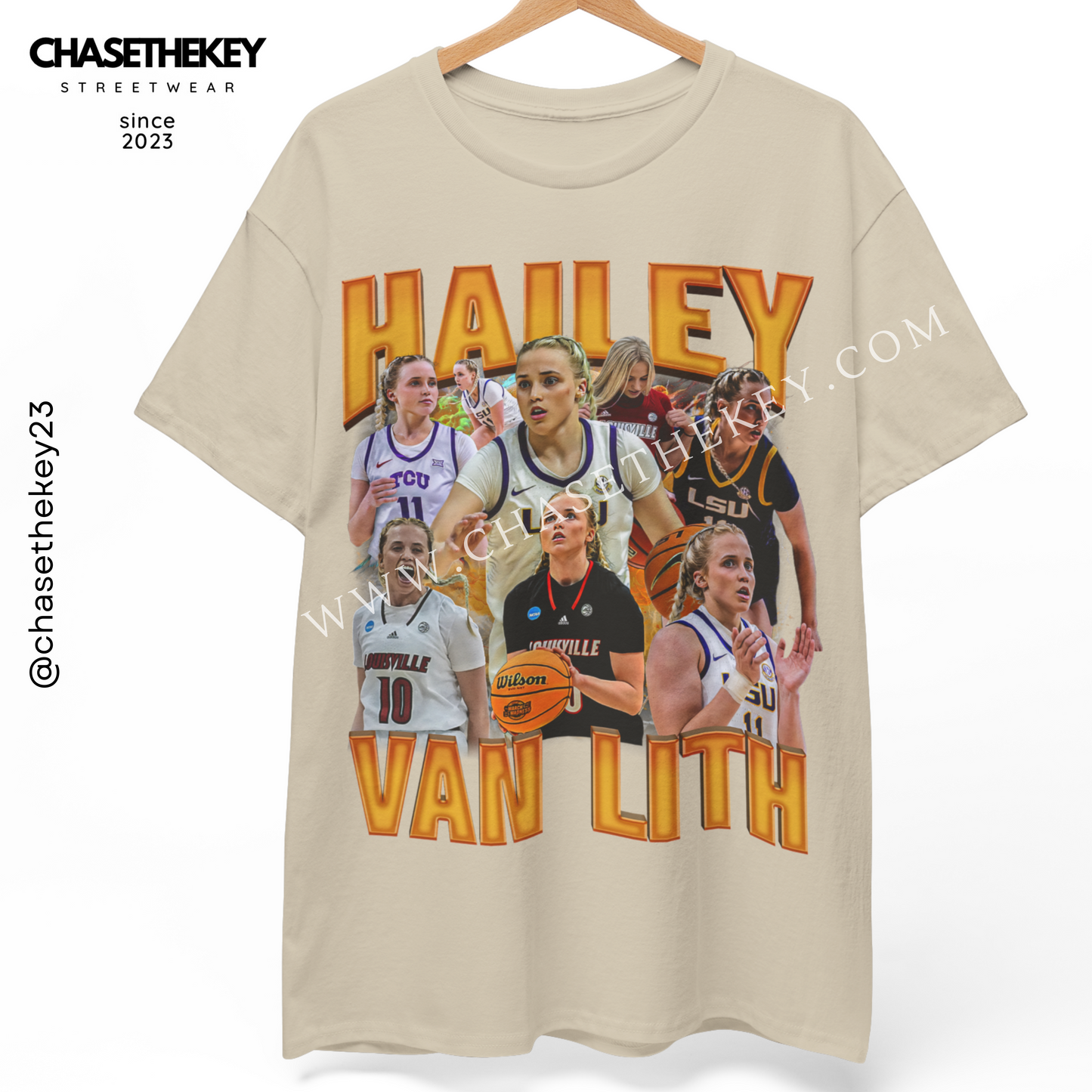 Tribute t-shirt for Hailey Van Lith college basketball fans