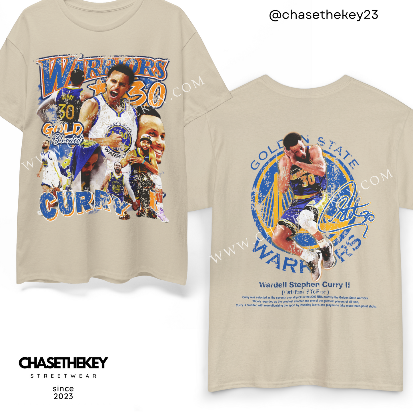 Stephen Curry Golden State Warriors t-shirt in team colors