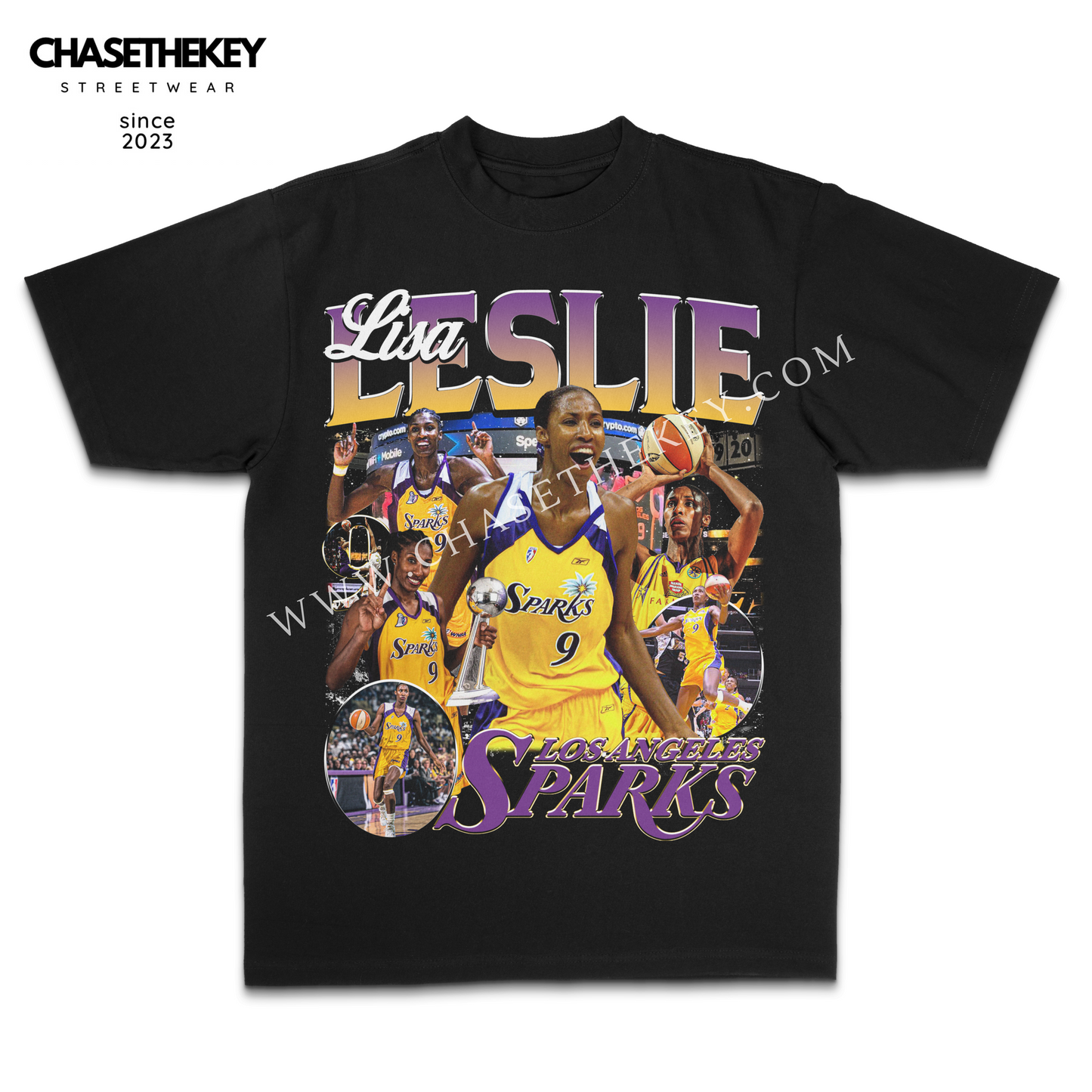 Lisa Leslie Los Angeles Sparks T-shirt for WNBA fans