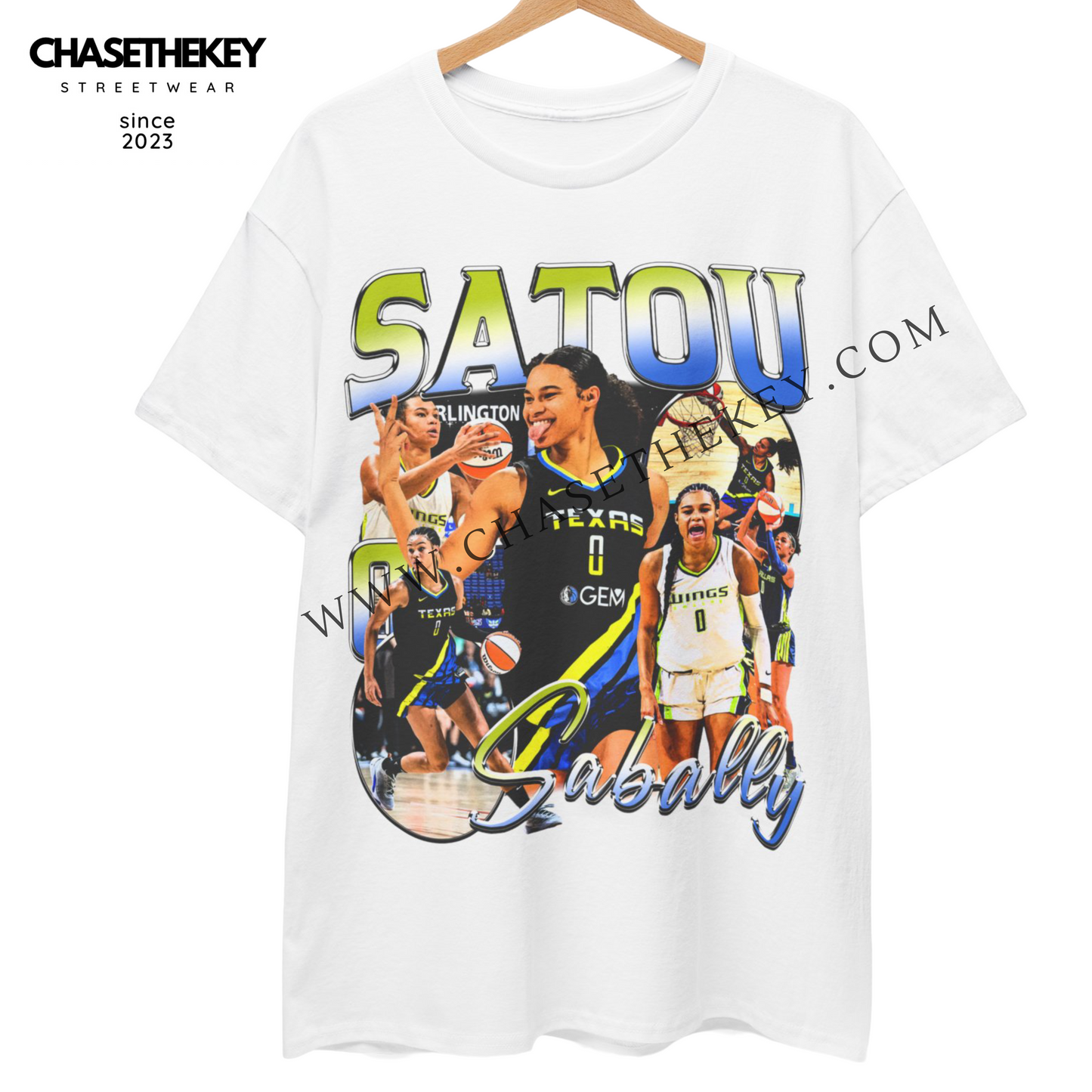 Satou Sabally Dallas Wings t-shirt for WNBA fans