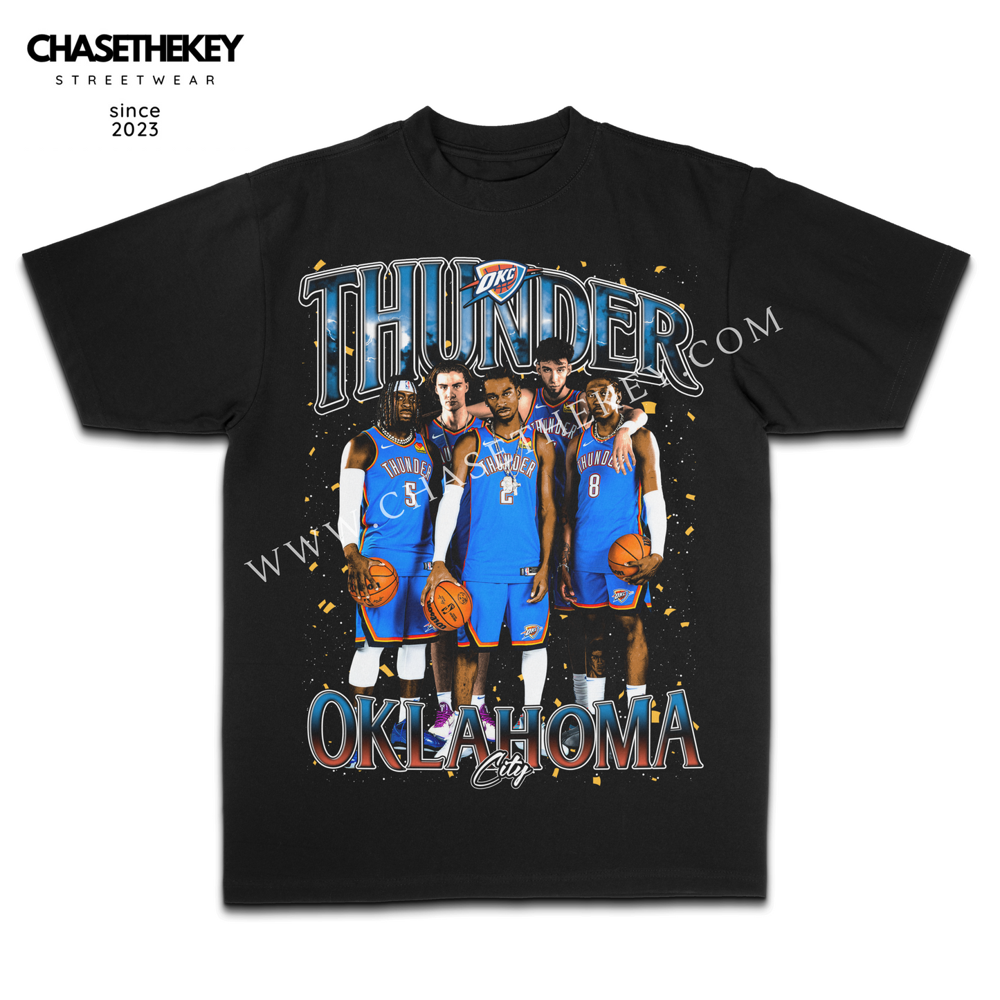 Oklahoma City Thunder 2023-2024 team t-shirt