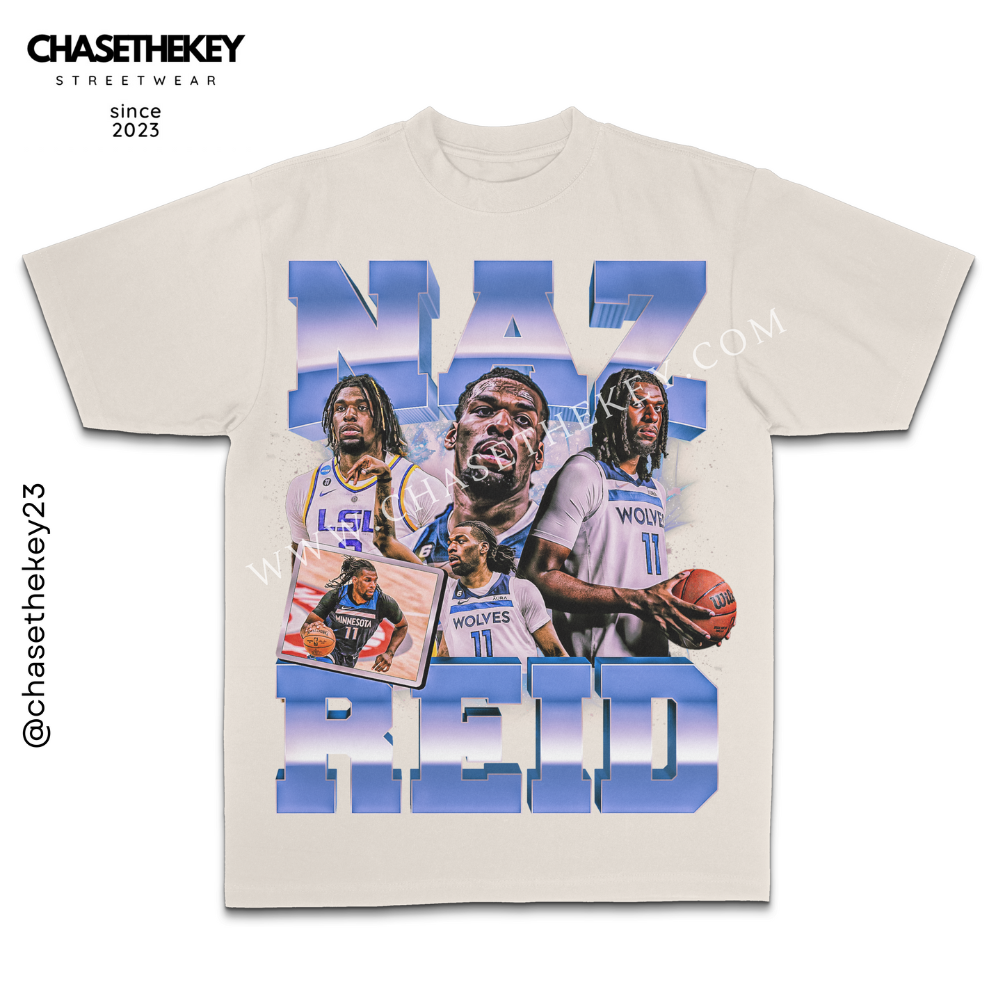 Naz Reid Minnesota Timberwolves T-shirt