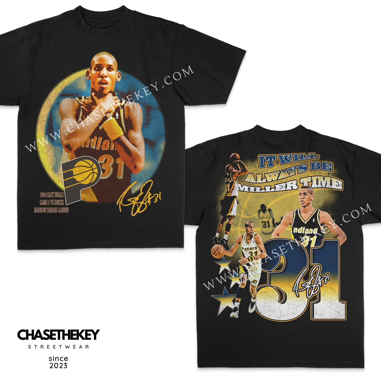 Reggie Miller Pacers Shirt