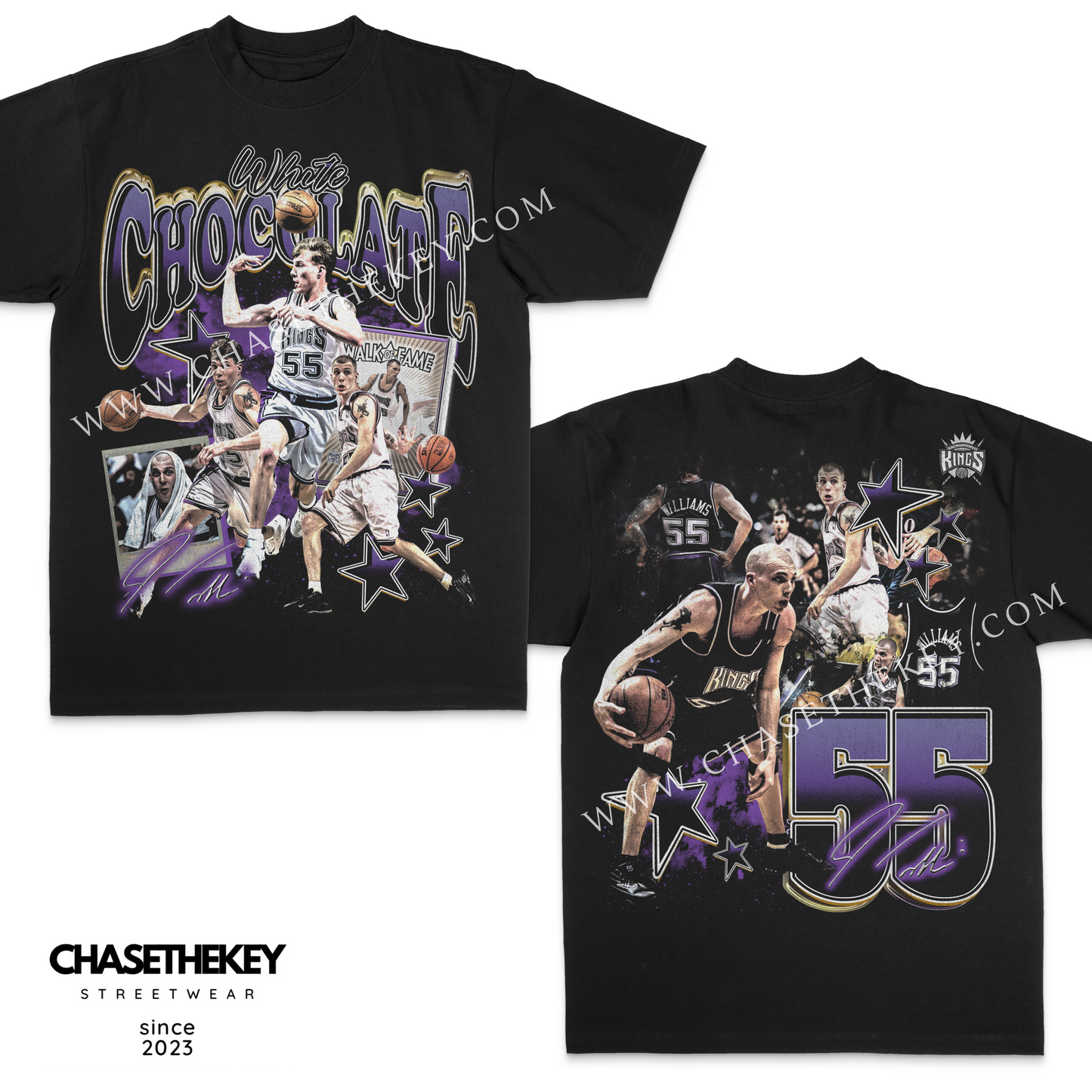 Jason Williams "White Chocolate" Sacramento Kings T-Shirt