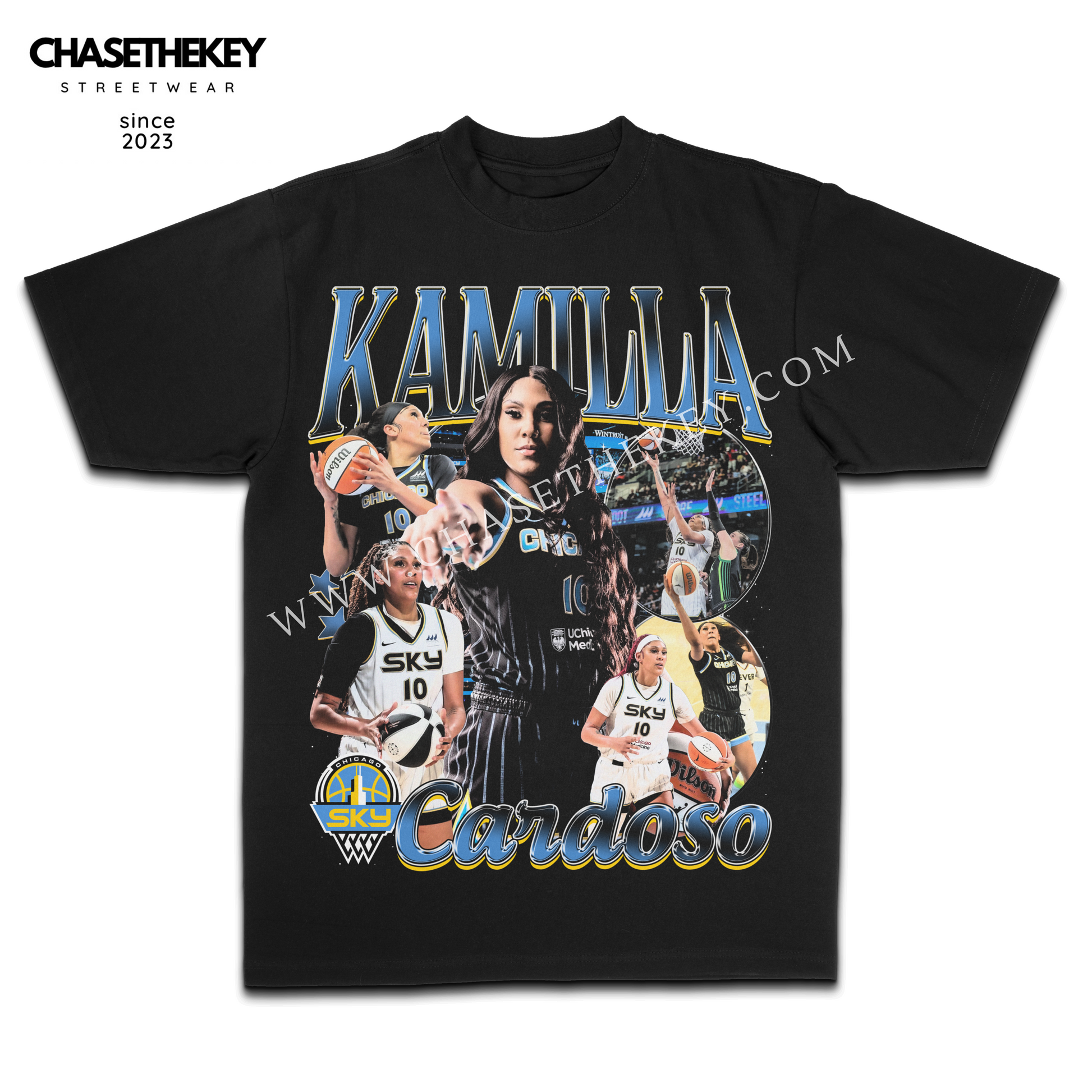 Kamilla Cardoso Chicago Sky T-shirt for WNBA fans