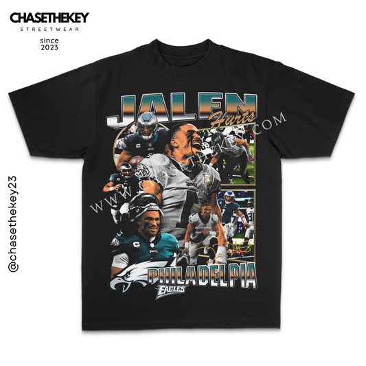 Jalen Hurts Philadelphia Eagles t-shirt for NFL fans