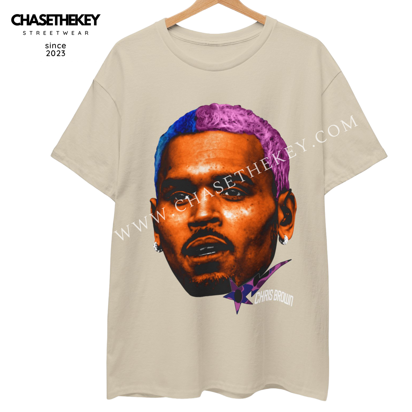 Chris Brown Big Face Shirt