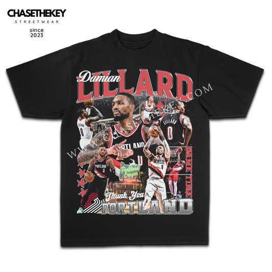 Damian Lillard "Dame Time" Portland Trail Blazers T-Shirt