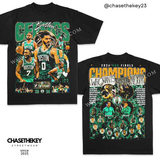 2024 NBA Champions Boston Celtics T-Shirt