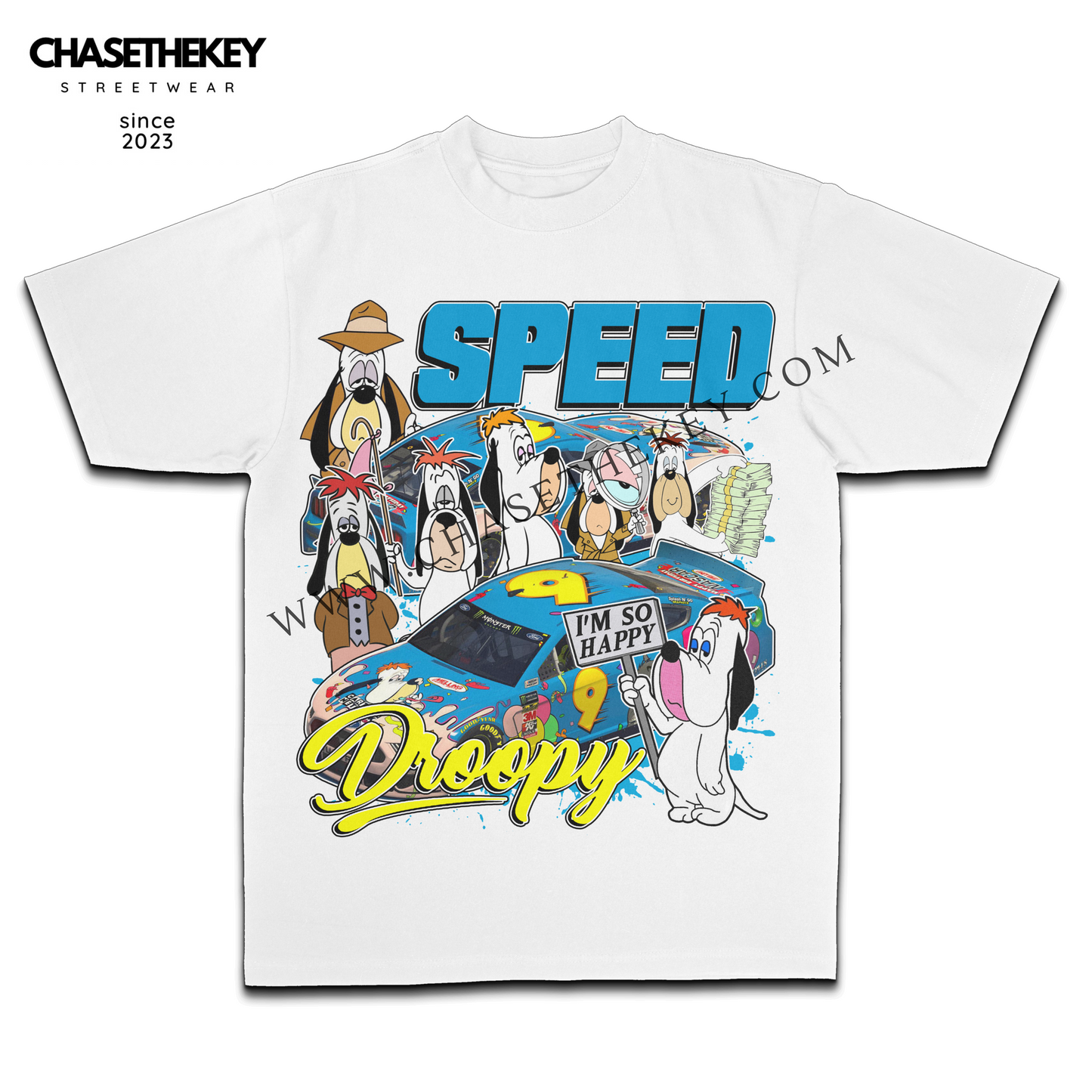 Droopy Dog Nascar T-Shirt