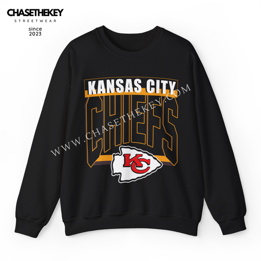 Kansas City Chiefs crewneck sweatshirt for NFL fans