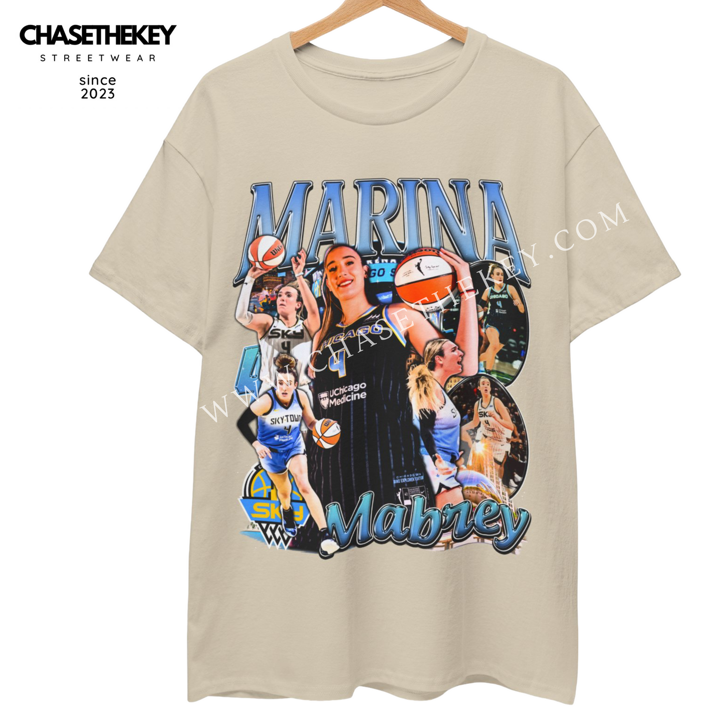 Marina Mabrey Chicago Sky T-shirt for WNBA fans