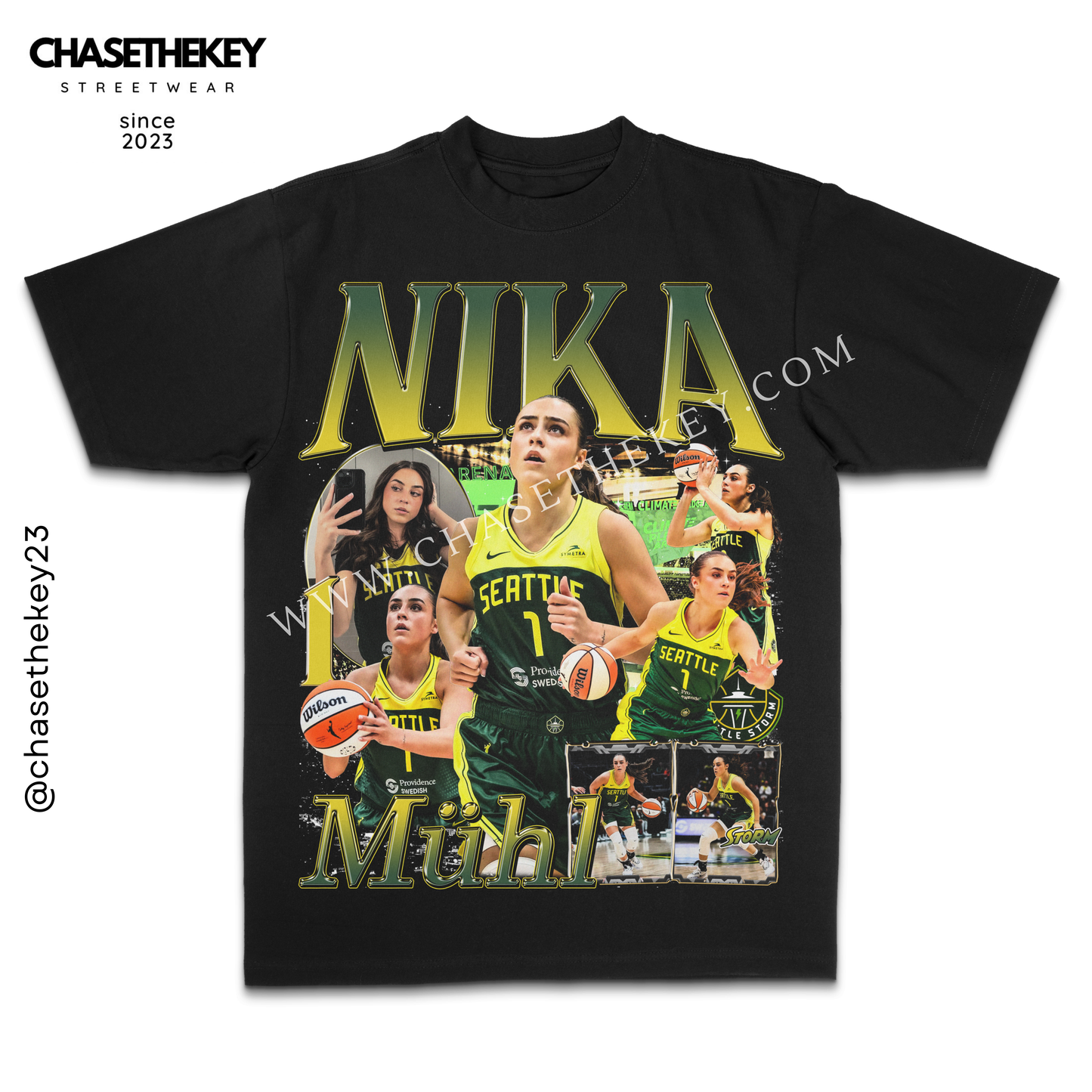 Nika Mühl Seattle Storm basketball t-shirt for fans