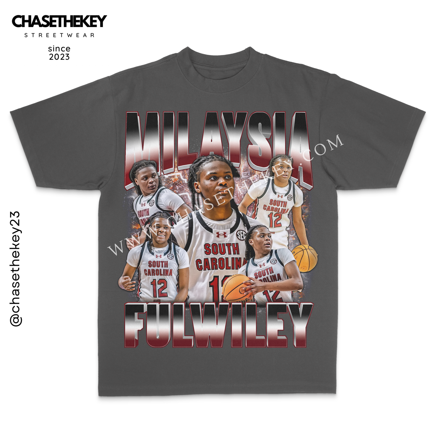 Milaysia Fulwiley South Carolina Gamecocks basketball shirt