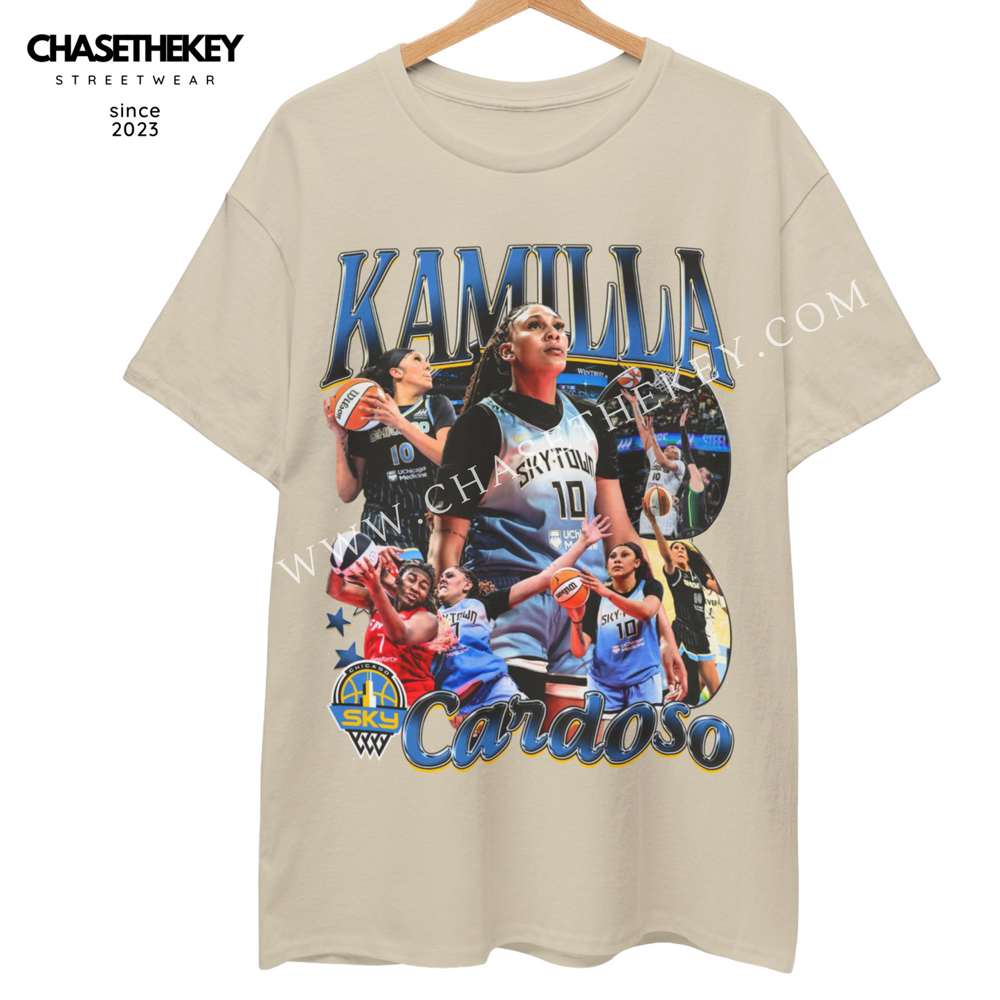 Kamilla Cardoso Chicago Sky T-shirt for WNBA fans