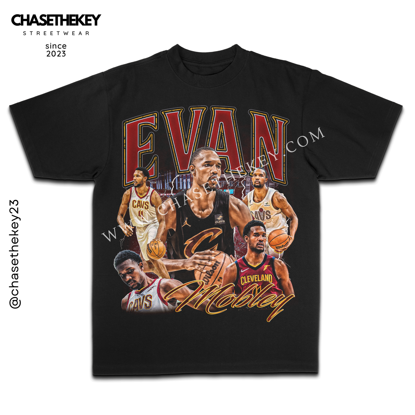 Evan Mobley Cleveland Cavaliers Shirt celebrating the rising star.