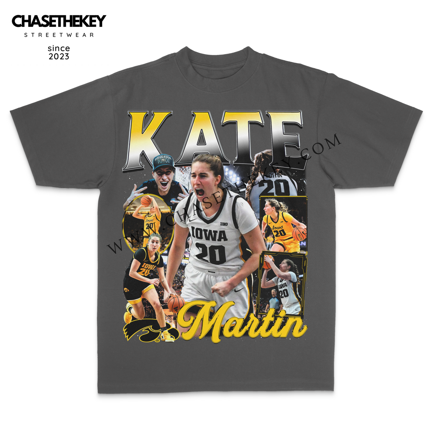 Kate Martin Iowa Hawkeyes T-Shirt