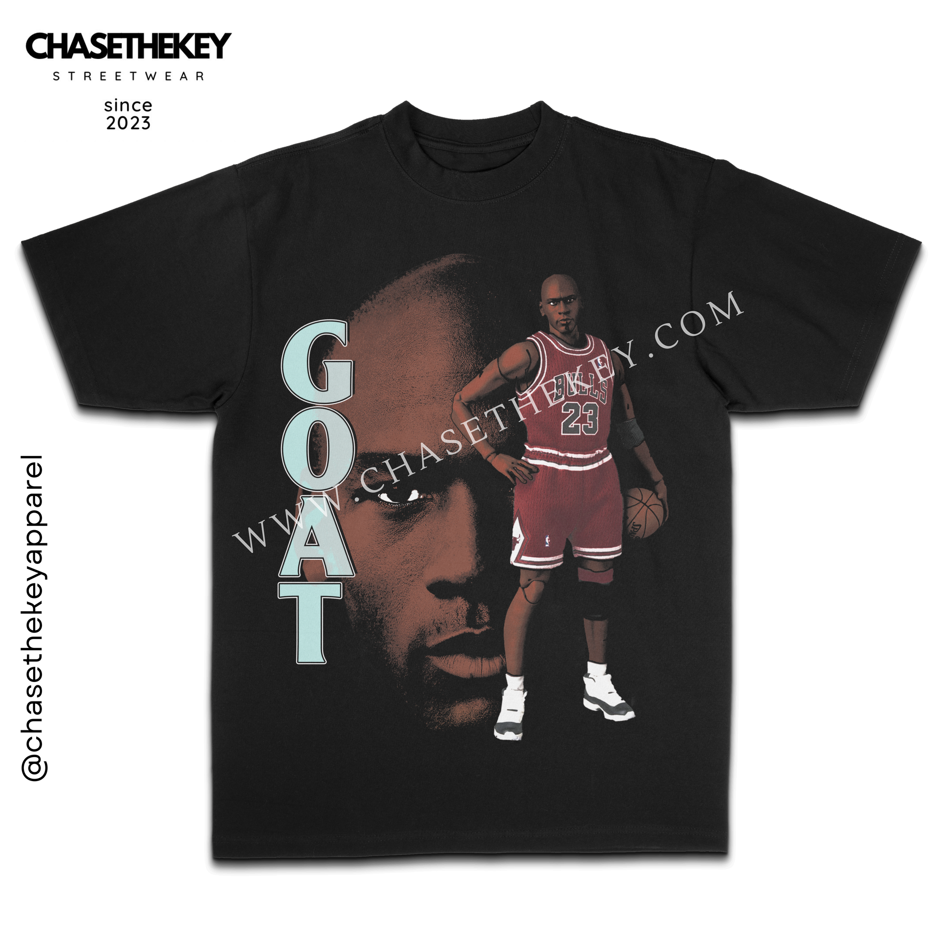 Michael Jordan Greatest of All Time basketball tee