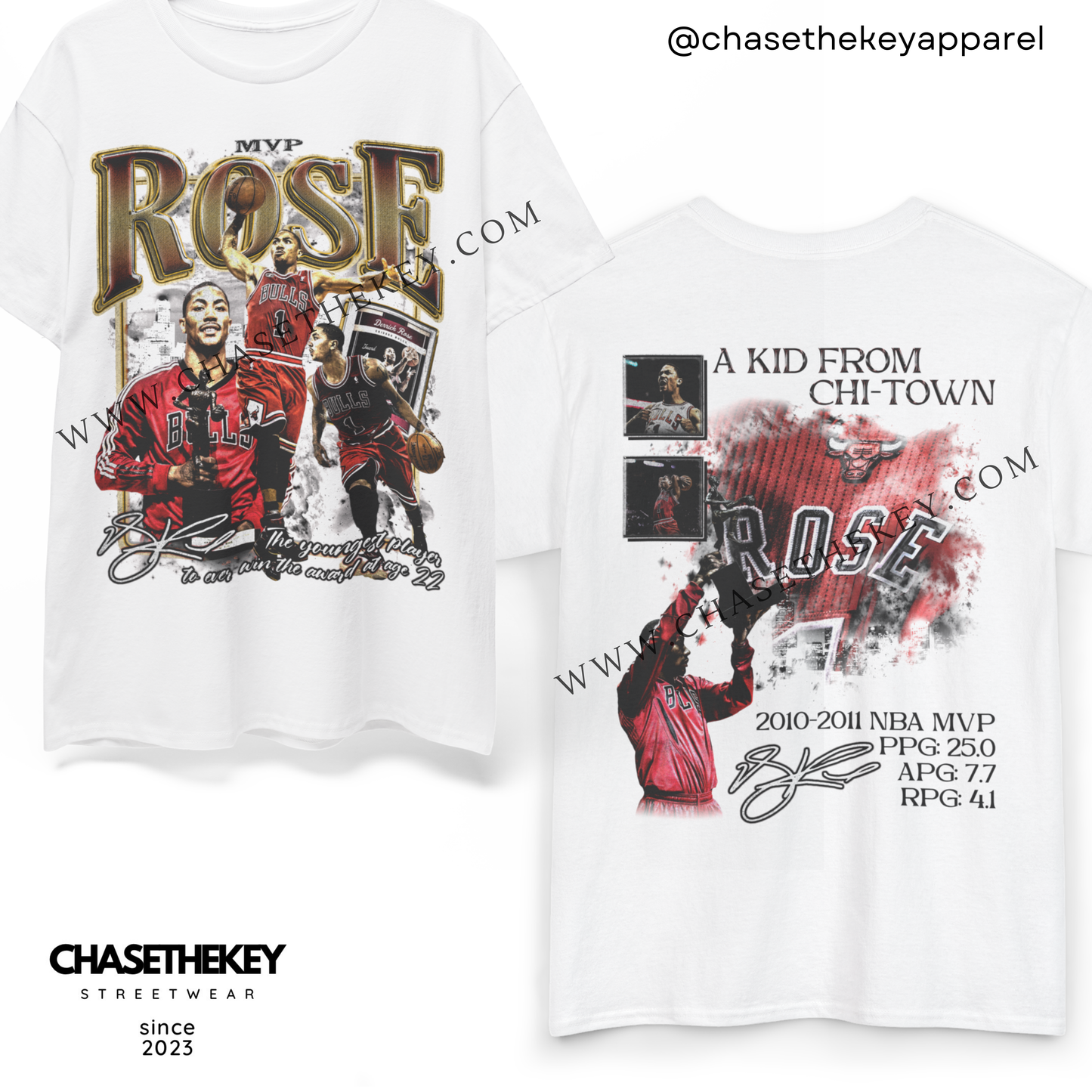 Derrick Rose Chicago Bulls MVP Shirt