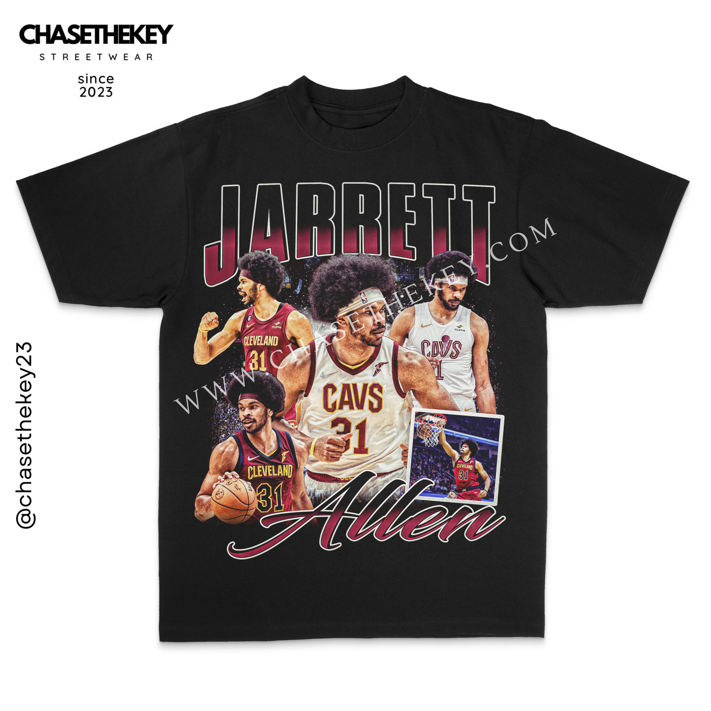 Jarrett Allen Cleveland Cavaliers Shirt celebrating his impact on the team.