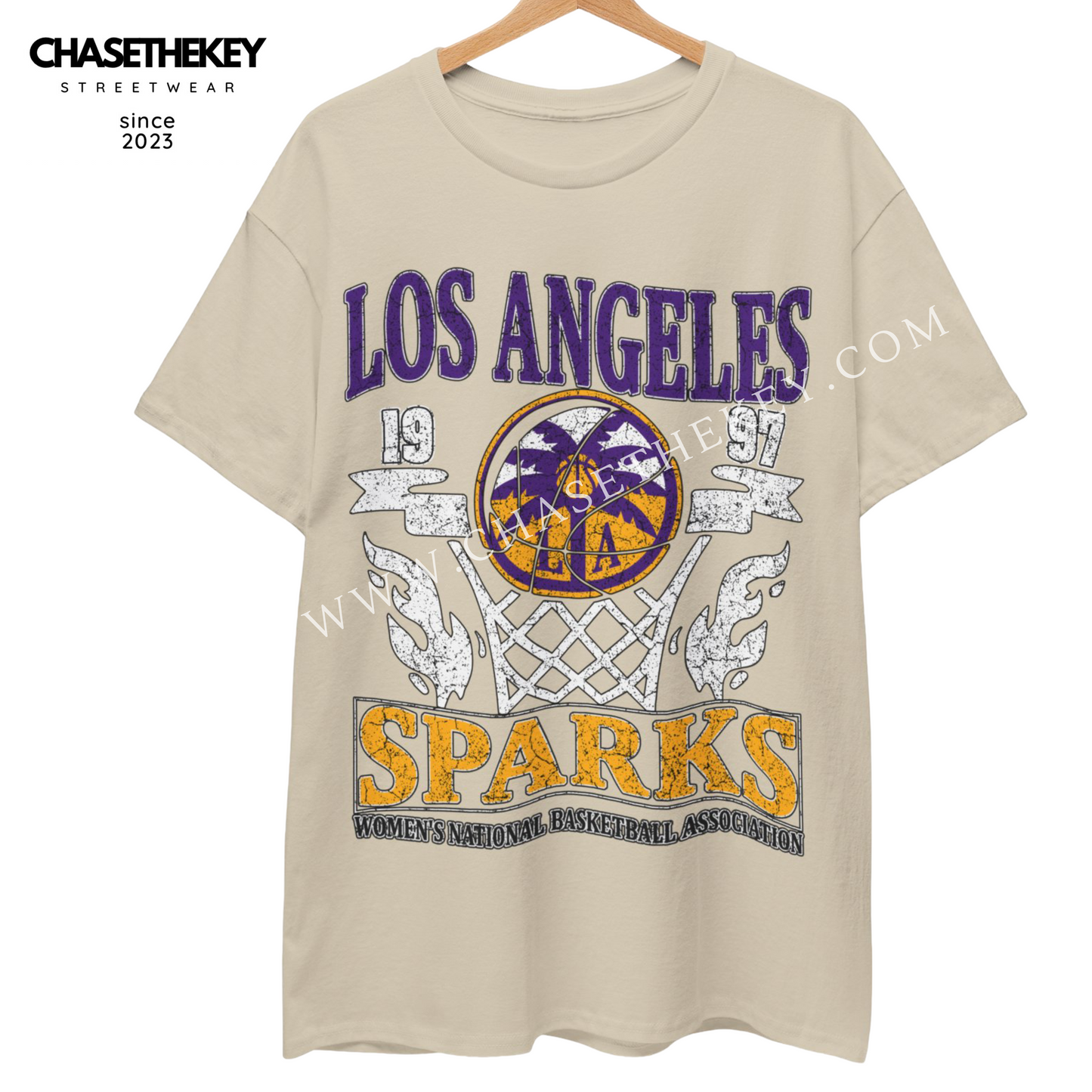 Official Los Angeles Sparks basketball team T-shirt