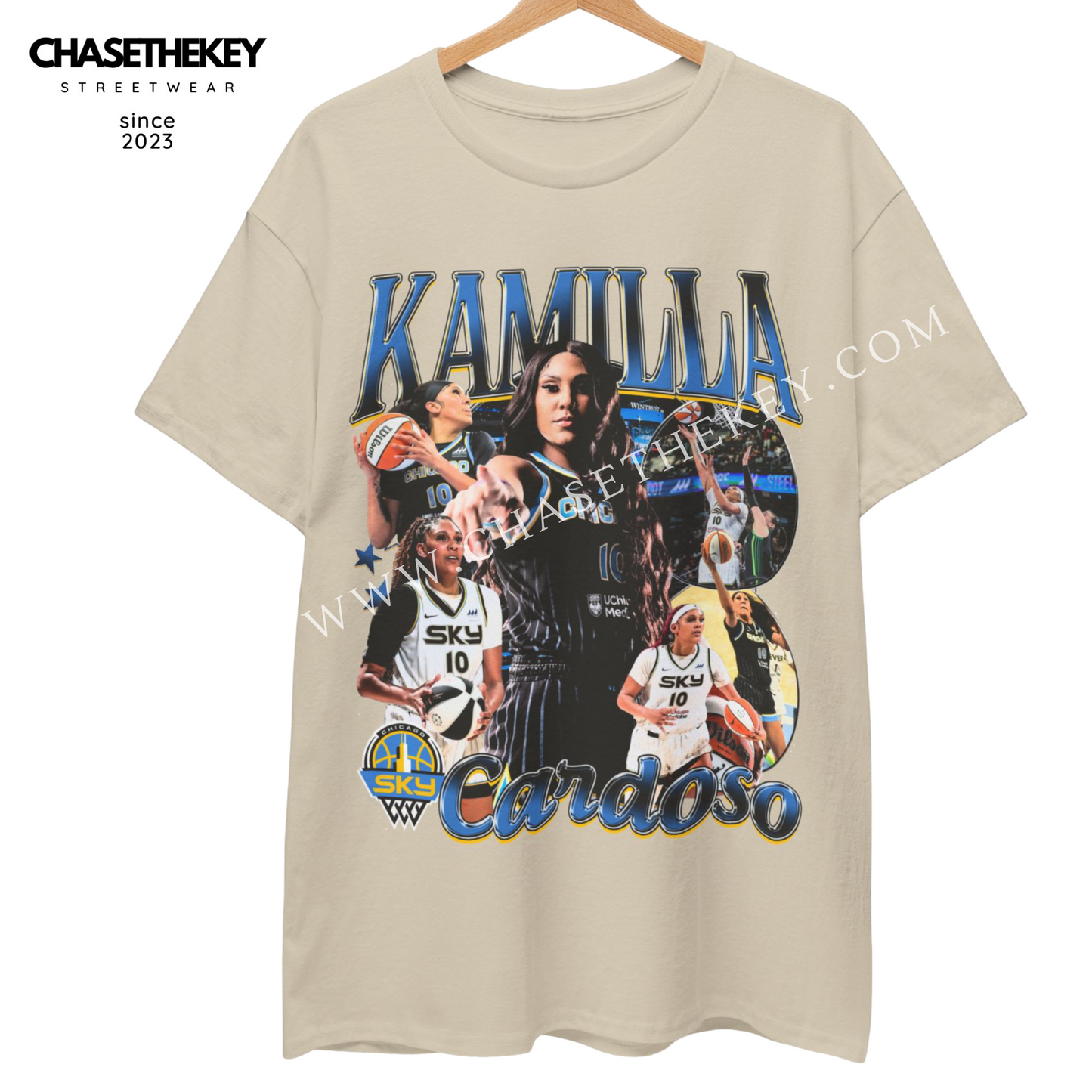 Kamilla Cardoso Chicago Sky T-shirt for WNBA fans