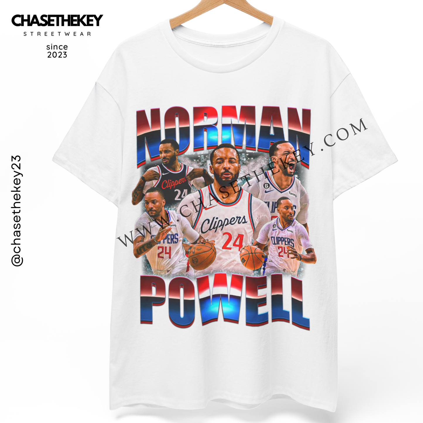 Los Angeles Clippers Norman Powell graphic tee