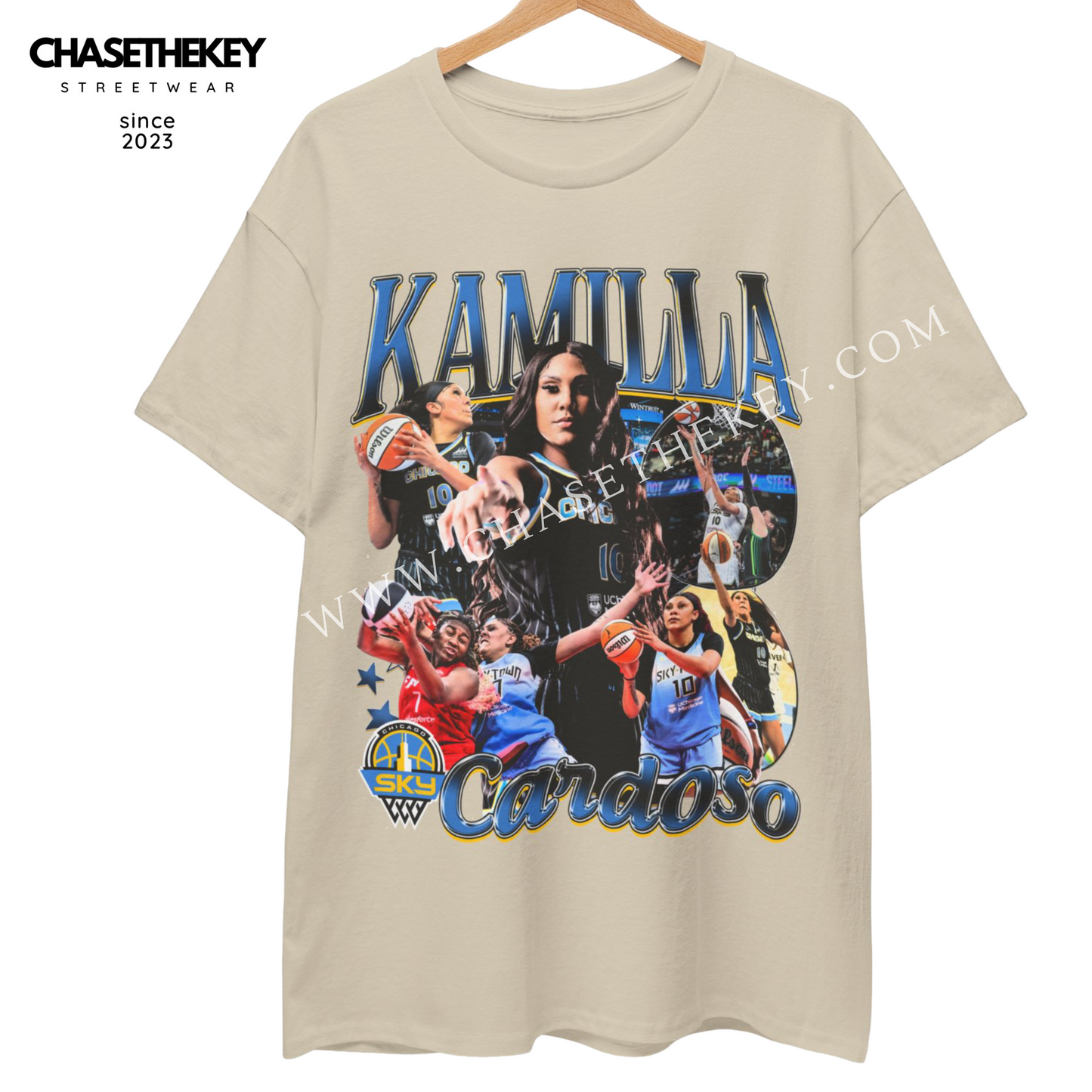 Kamilla Cardoso Chicago Sky T-shirt for WNBA fans