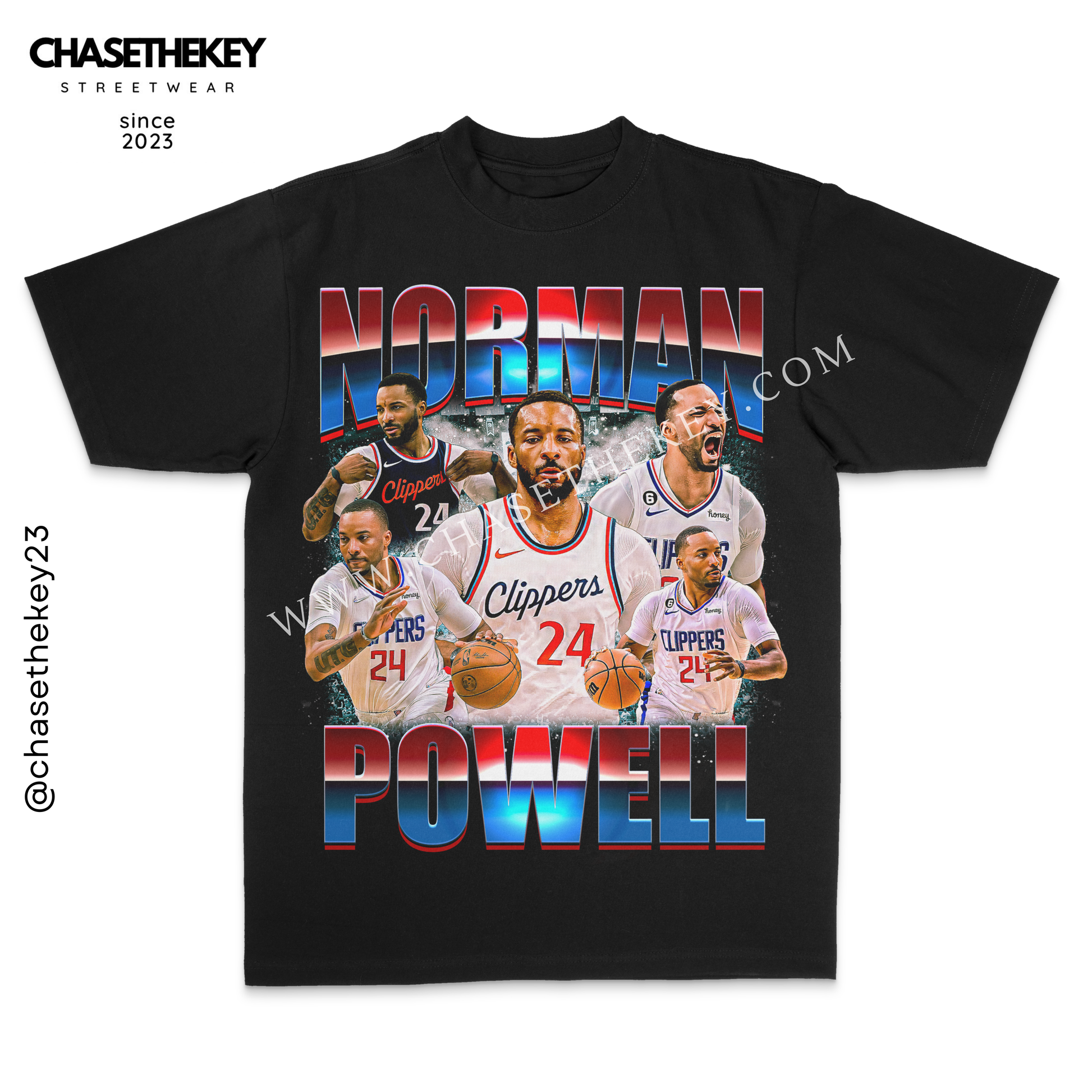 Los Angeles Clippers Norman Powell graphic tee