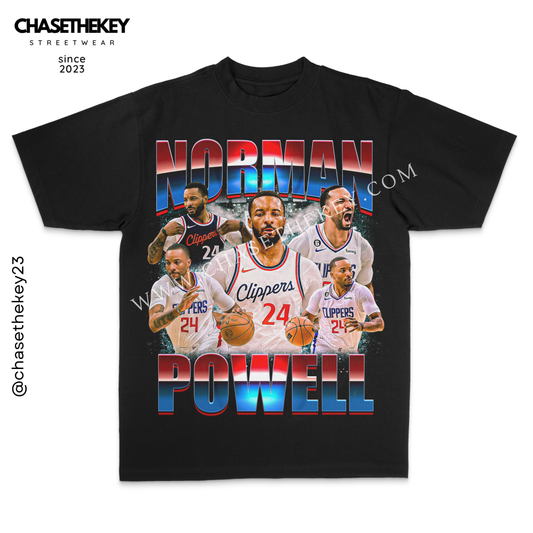 Los Angeles Clippers Norman Powell graphic tee