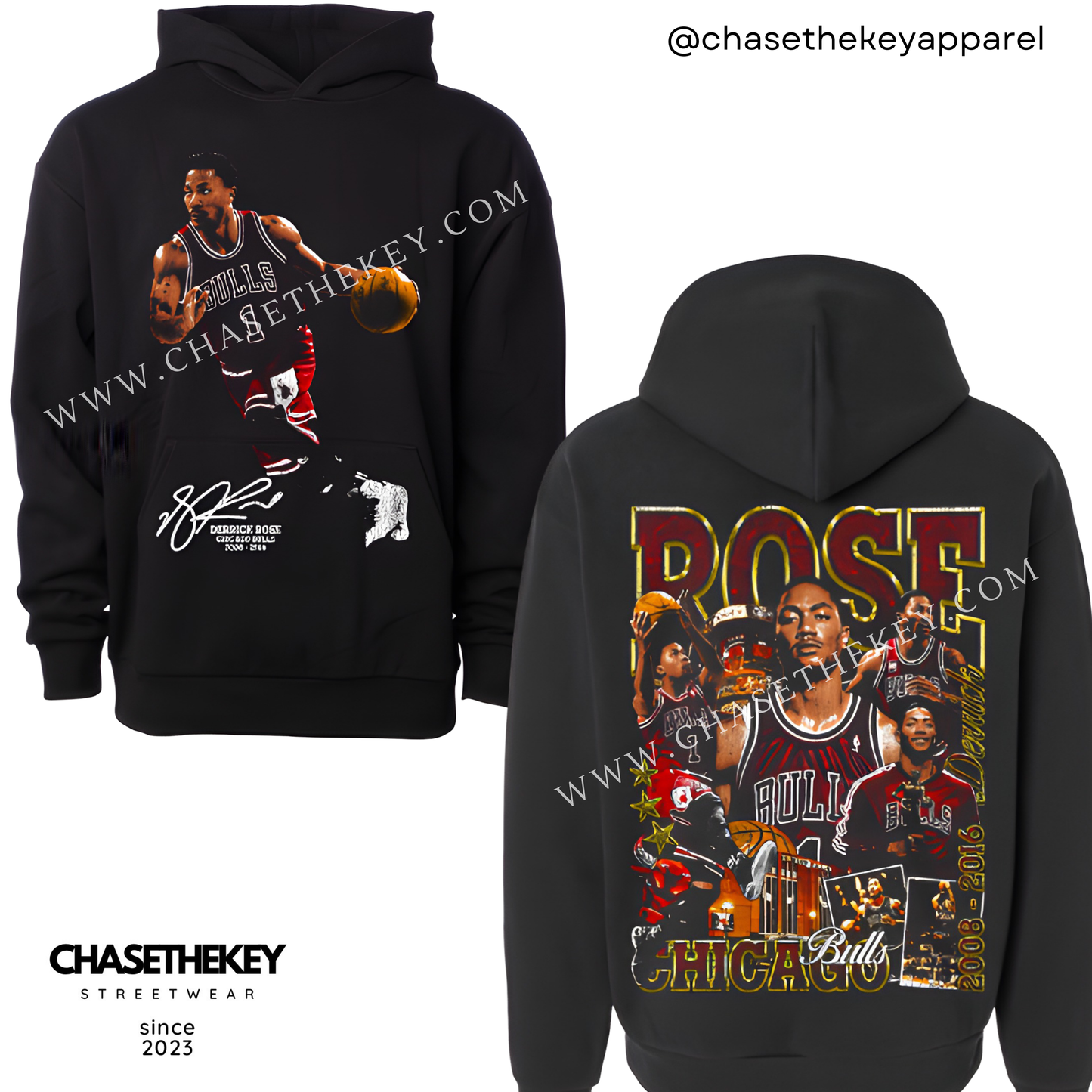 Derrick Rose Chicago Bulls Hoodie