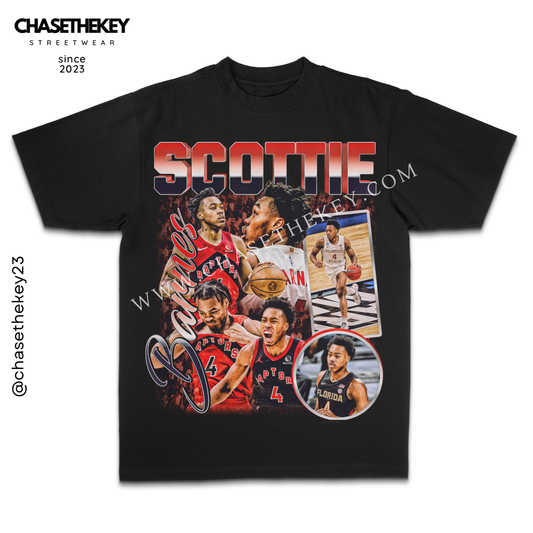 Scottie Barnes Toronto Raptors T-shirt for basketball fans