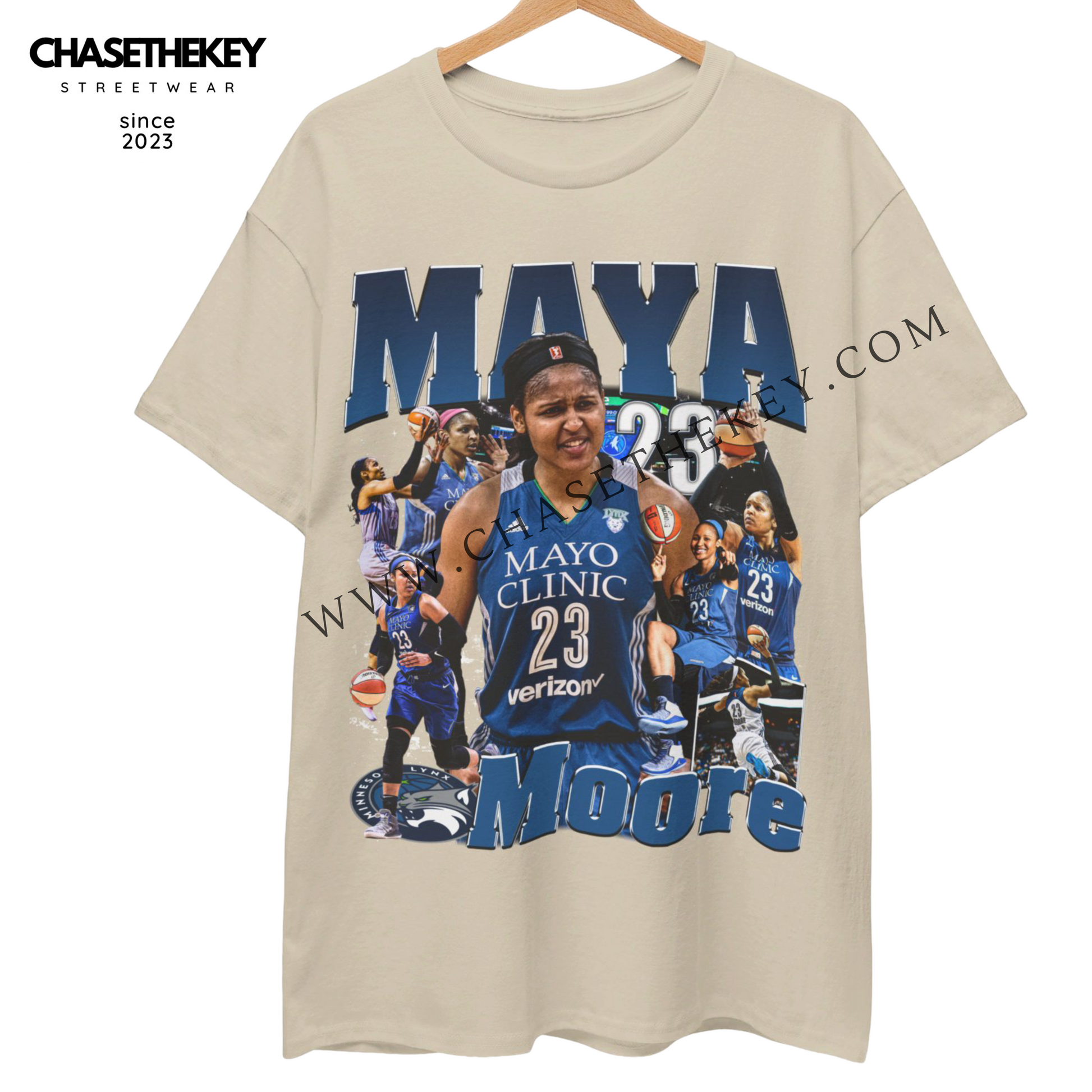 Maya Moore Minnesota Lynx T-shirt for WNBA fans