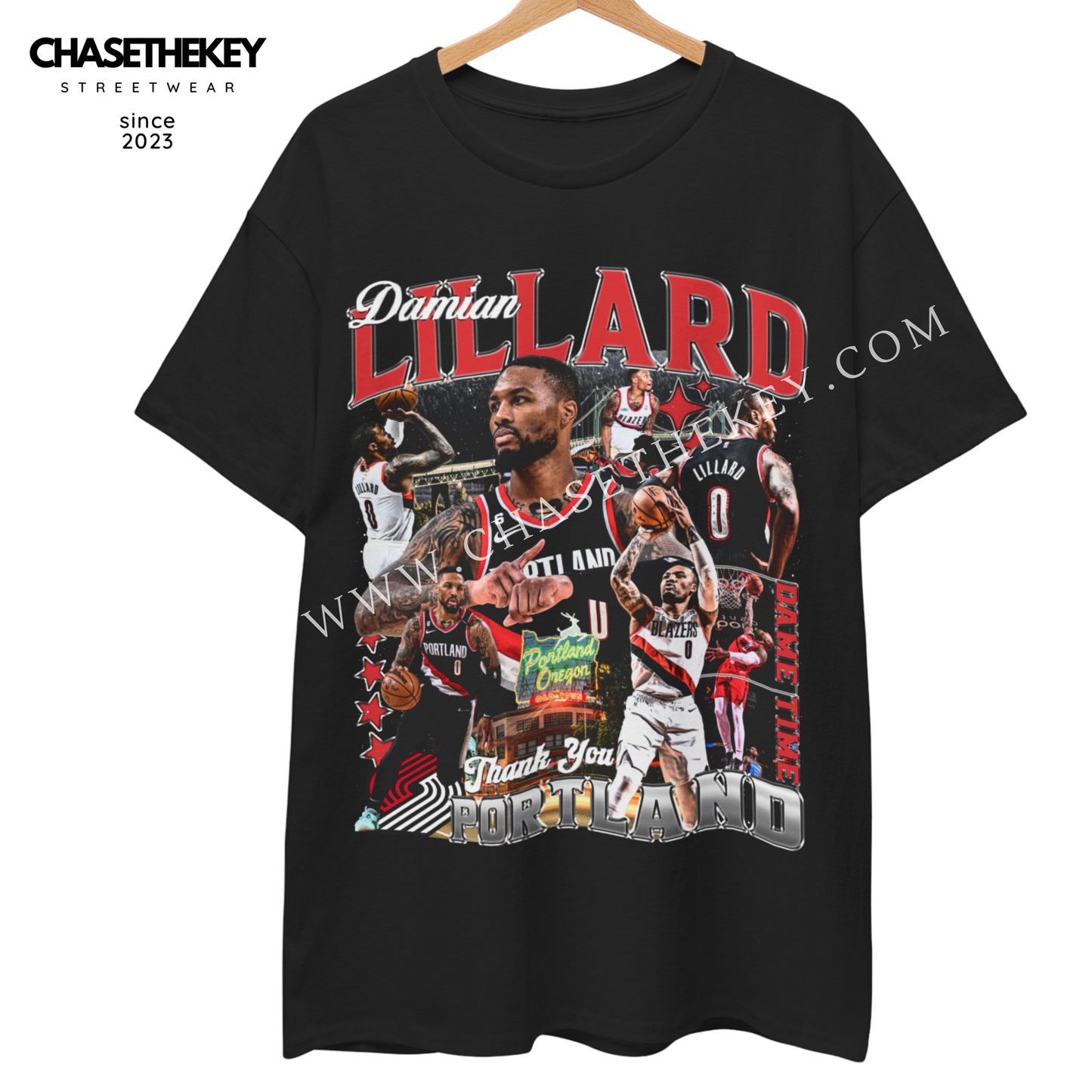 Damian Lillard "Dame Time" Portland Trail Blazers Shirt