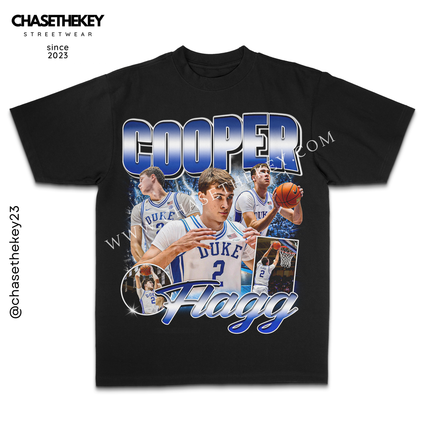 Cooper Flagg Duke t-shirt for Blue Devils fans